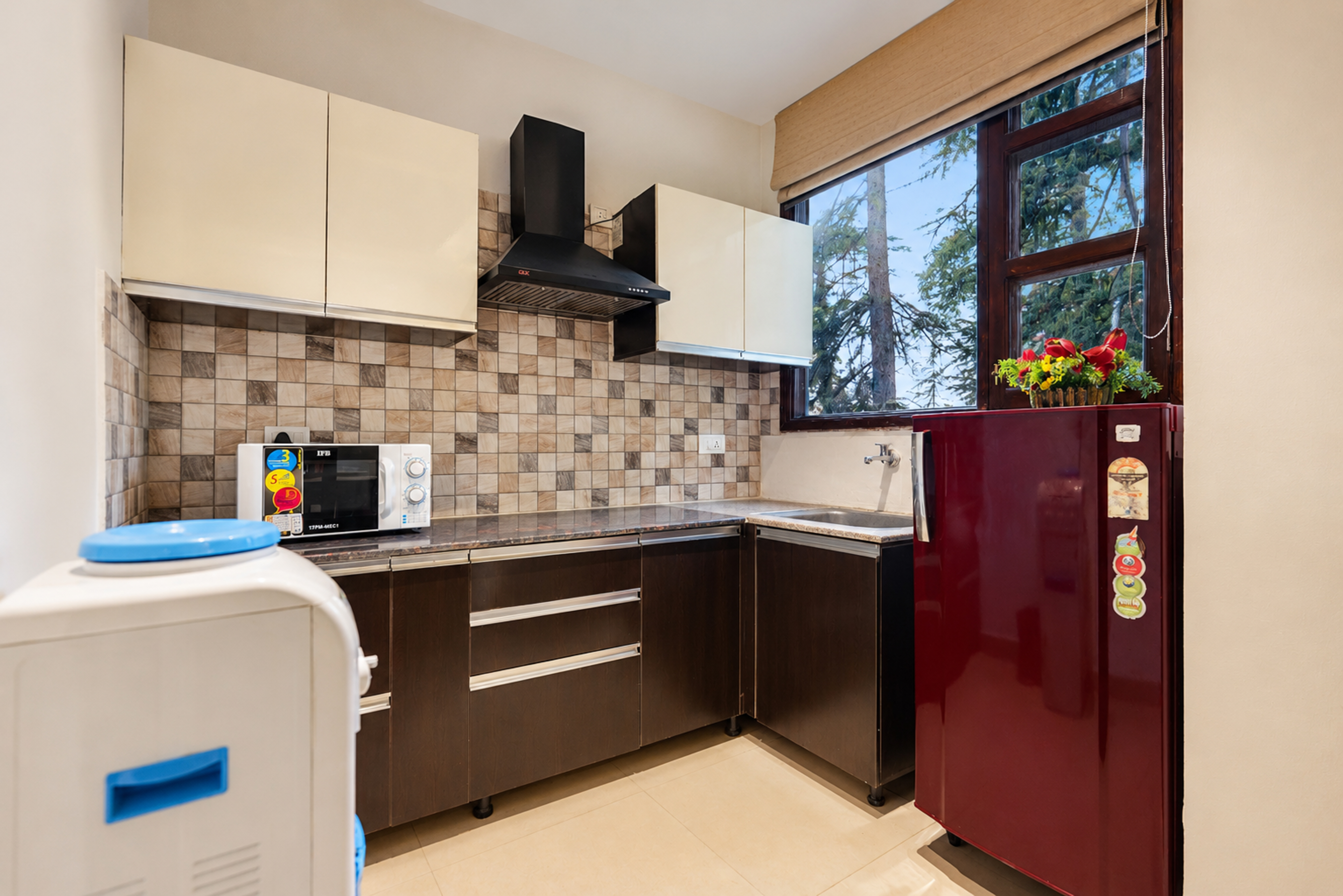 Pet-Friendly 1 BHK Hill-View Apartment with Private Balcony, Reception, & Indoor Games — photo 9