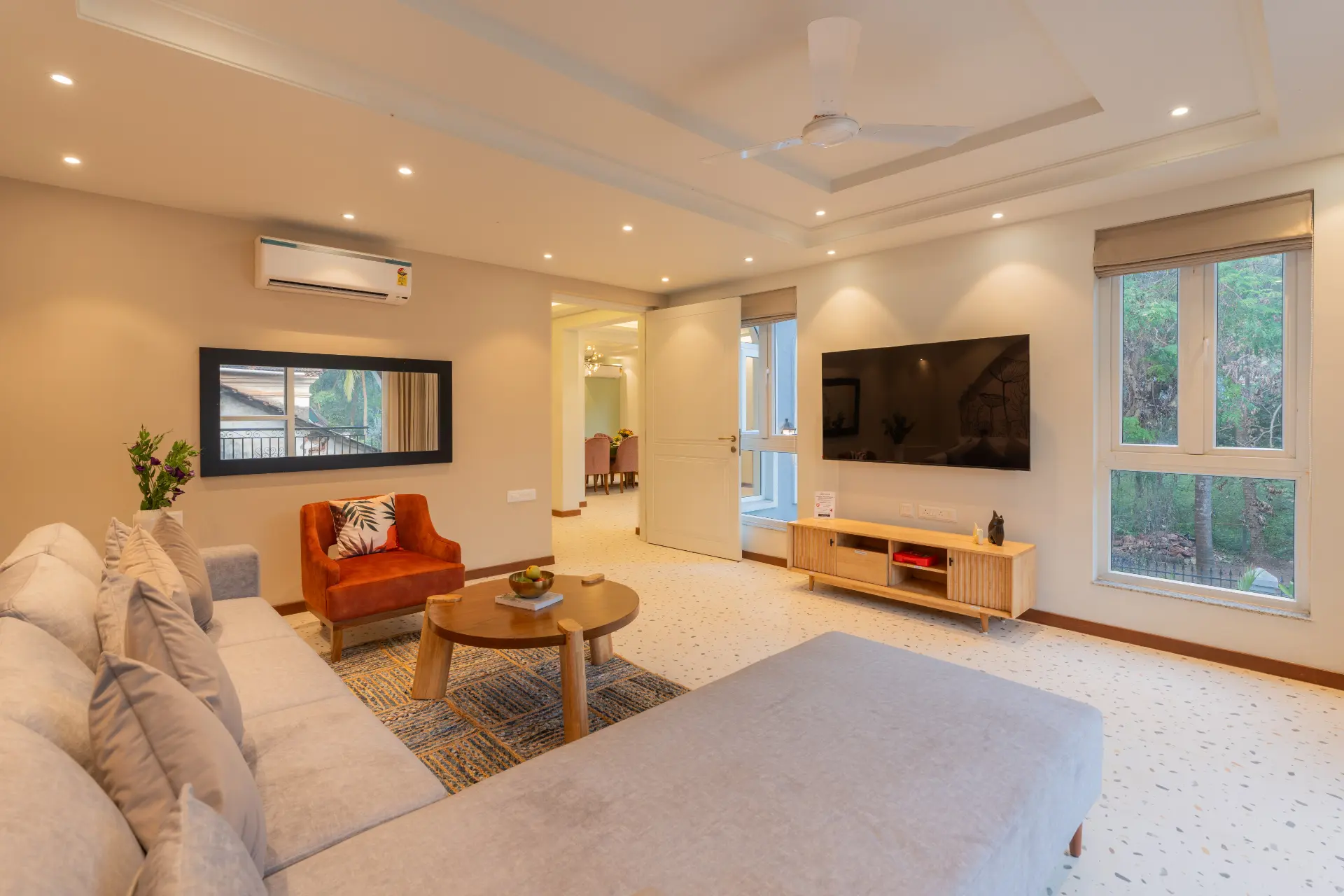  Solace Azure | A 5-BHK Retreat With Pvt Pool, & 2 Living Spaces 