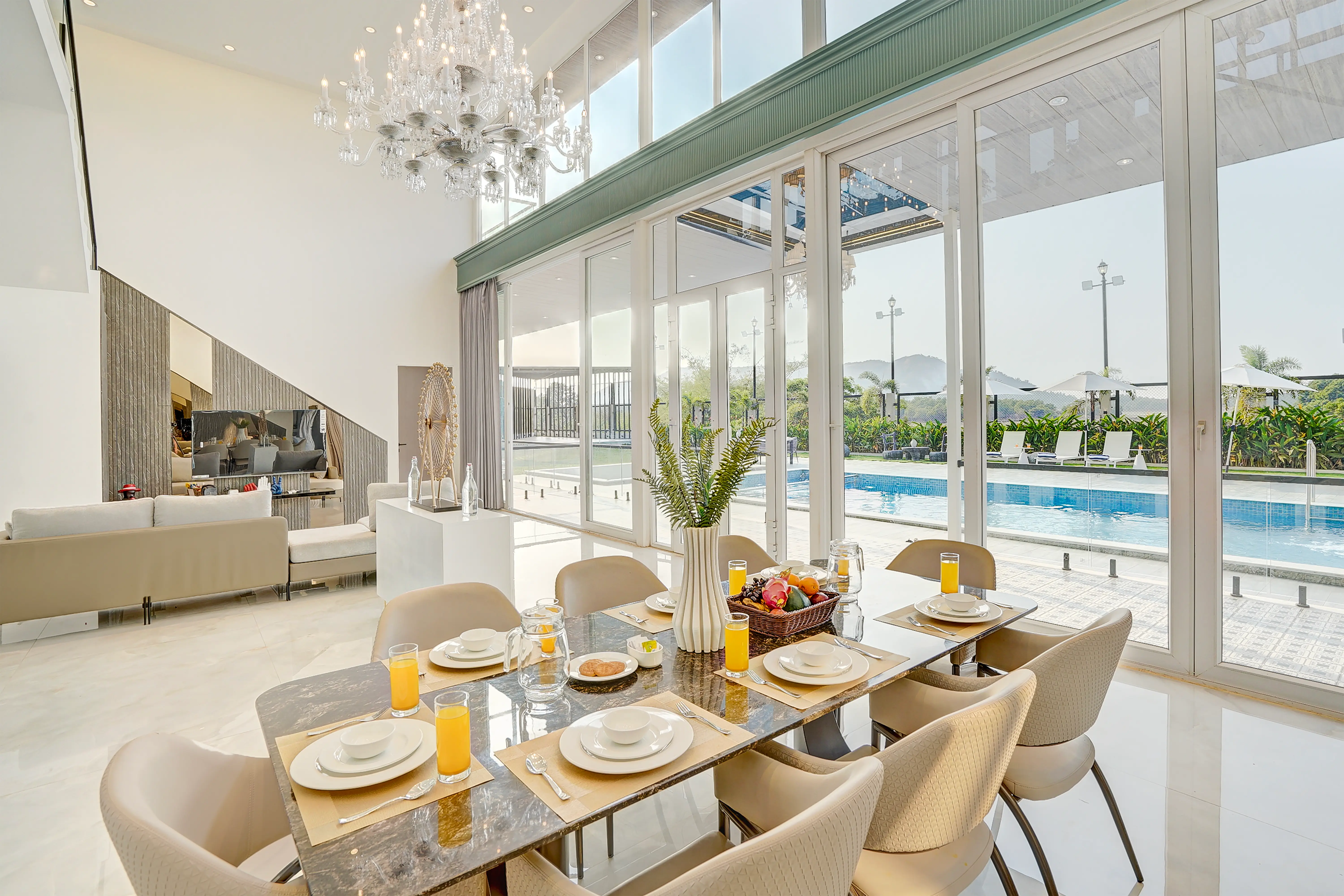 Meraki Villa, Lonavala - Dining area