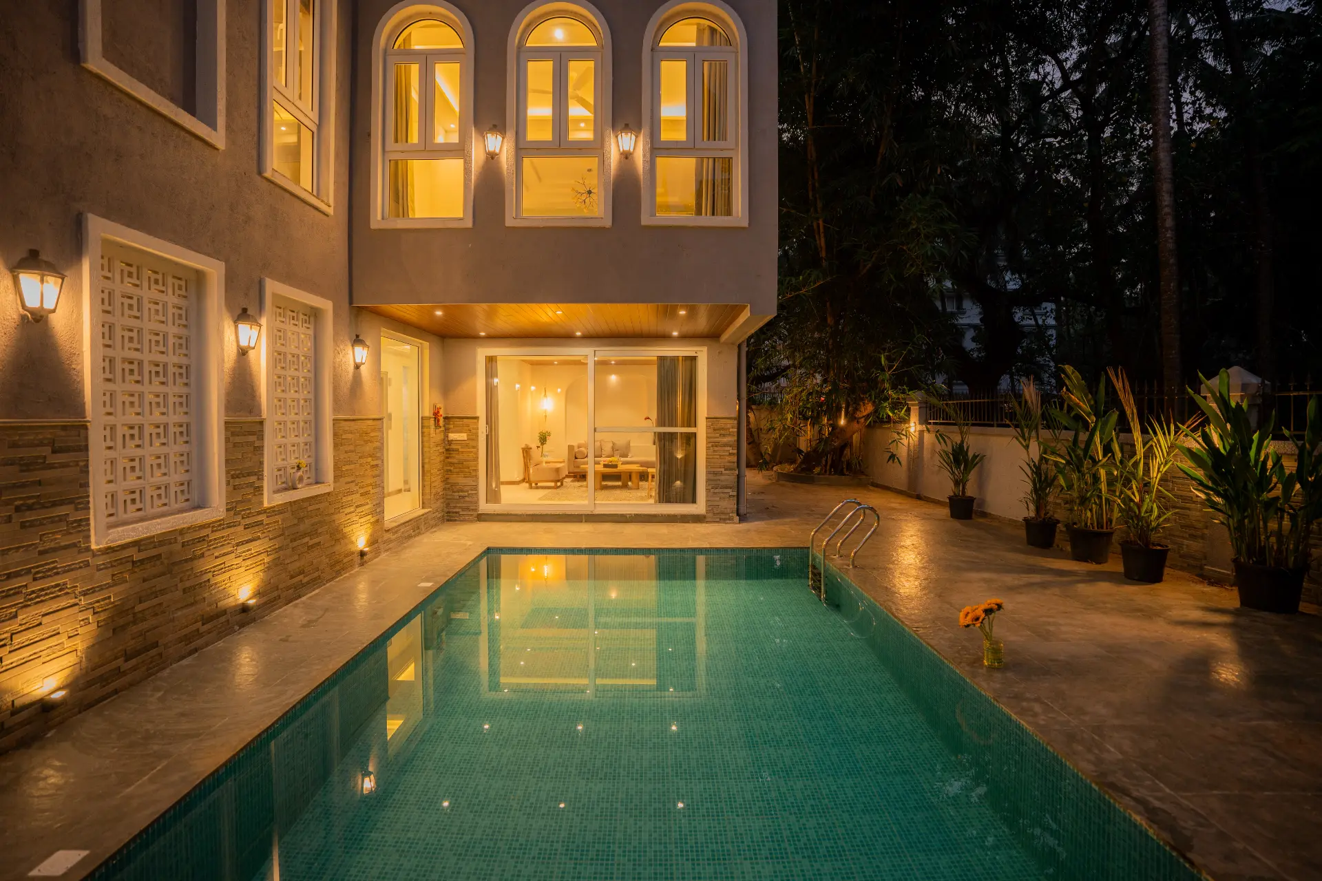  Solace Azure | A 5-BHK Retreat With Pvt Pool, & 2 Living Spaces 