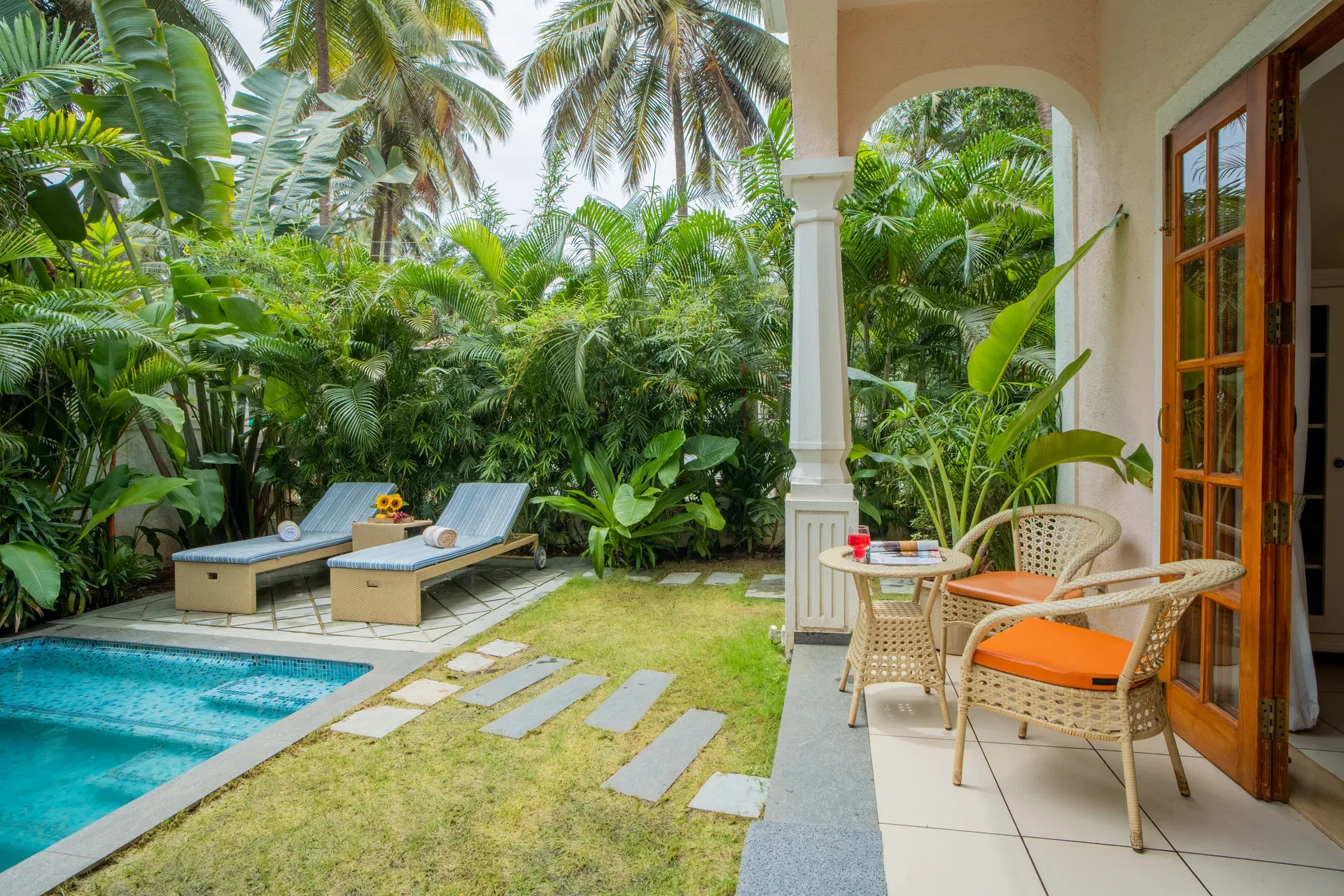 Celest Villa, Goa - Outdoor Seating