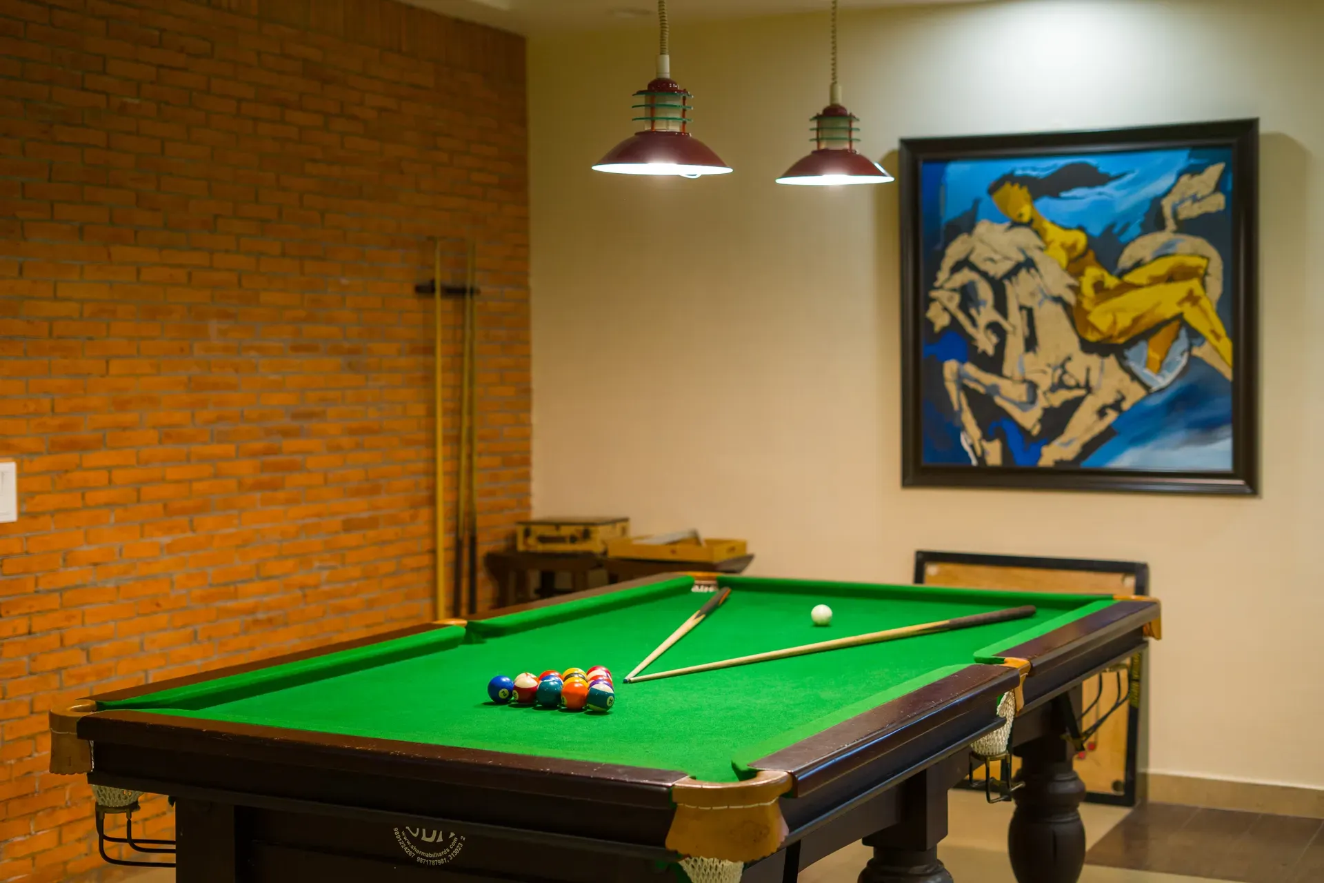 Lakeview Manor Villa, Bhimtal - Gaming Area