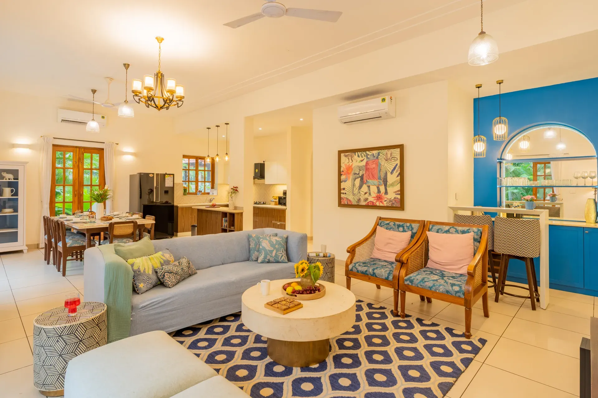 Celest Villa, Goa - Living Room
