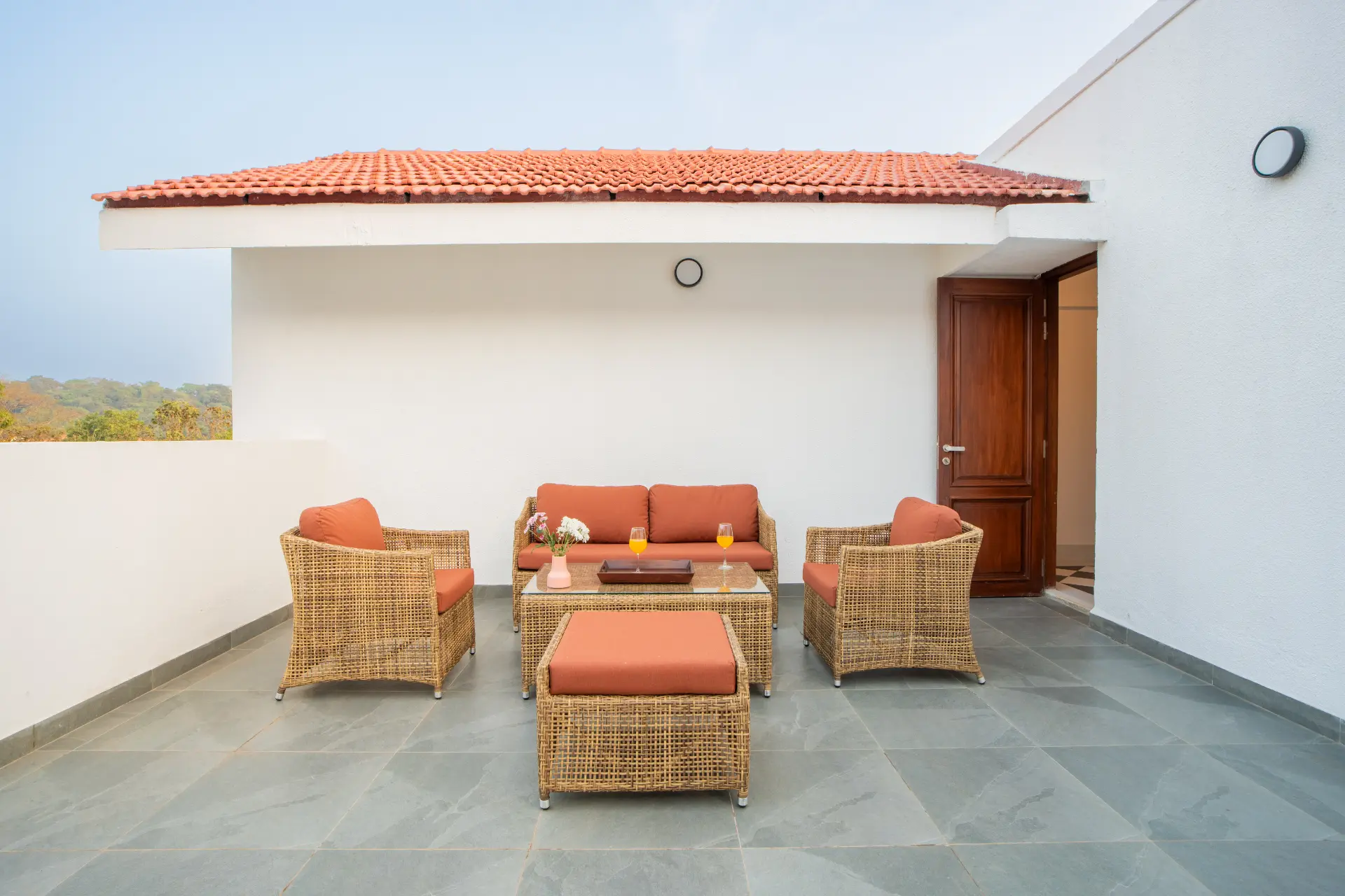 Villa Paraiso, North Goa - Terrace