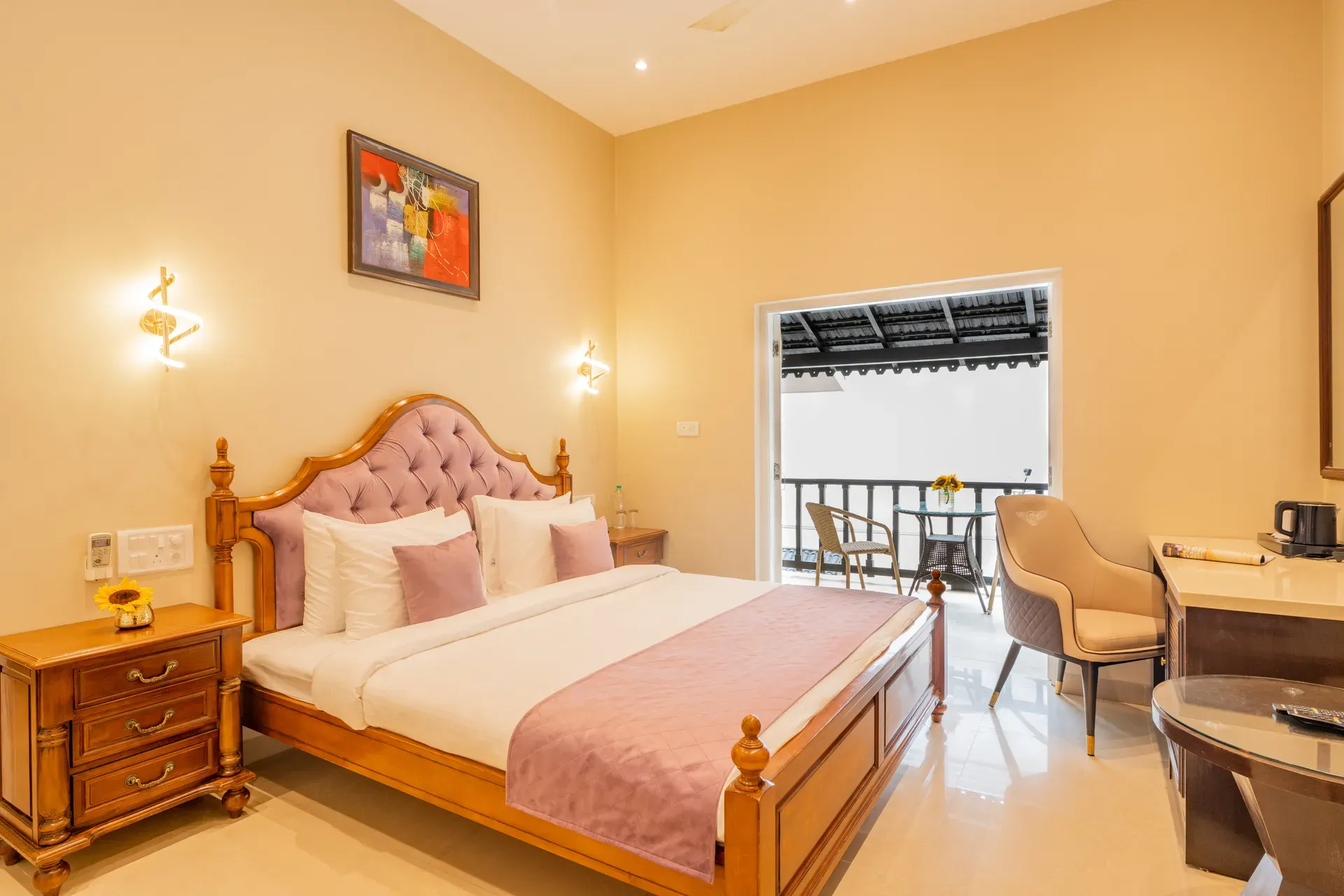 Emperor Ozran Villa, North Goa - Bedroom