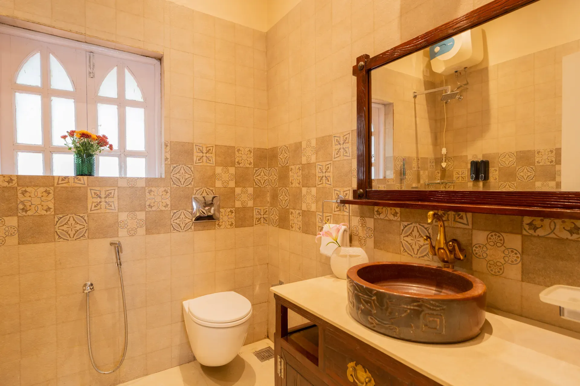 Emperor Ozran Villa, North Goa - Bathroom