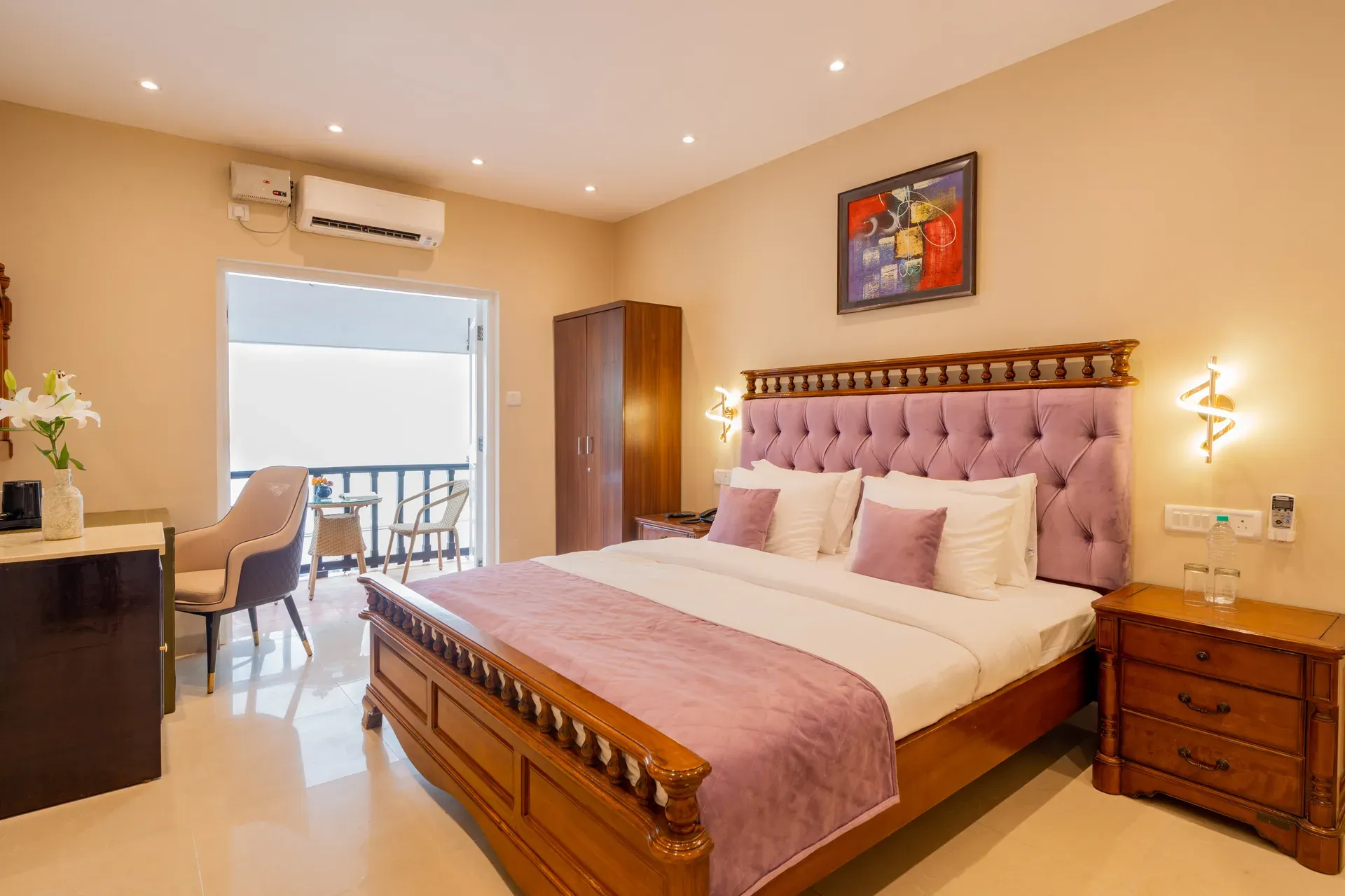 Emperor Ozran Villa, North Goa - Bedroom