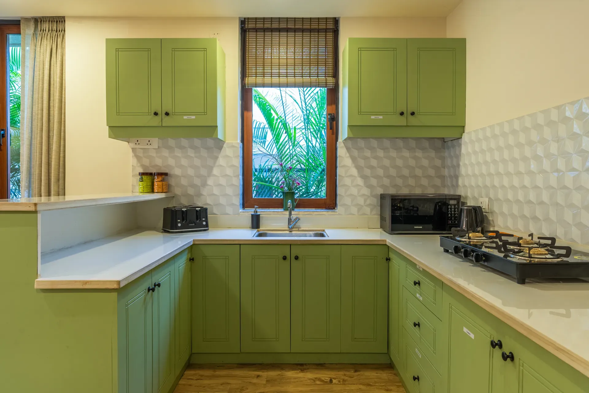 Villa Judiline | Elegant Pet-friendly 3-BHK Villa With Pvt Pool, Indoor Bar & Outdoor Sitting