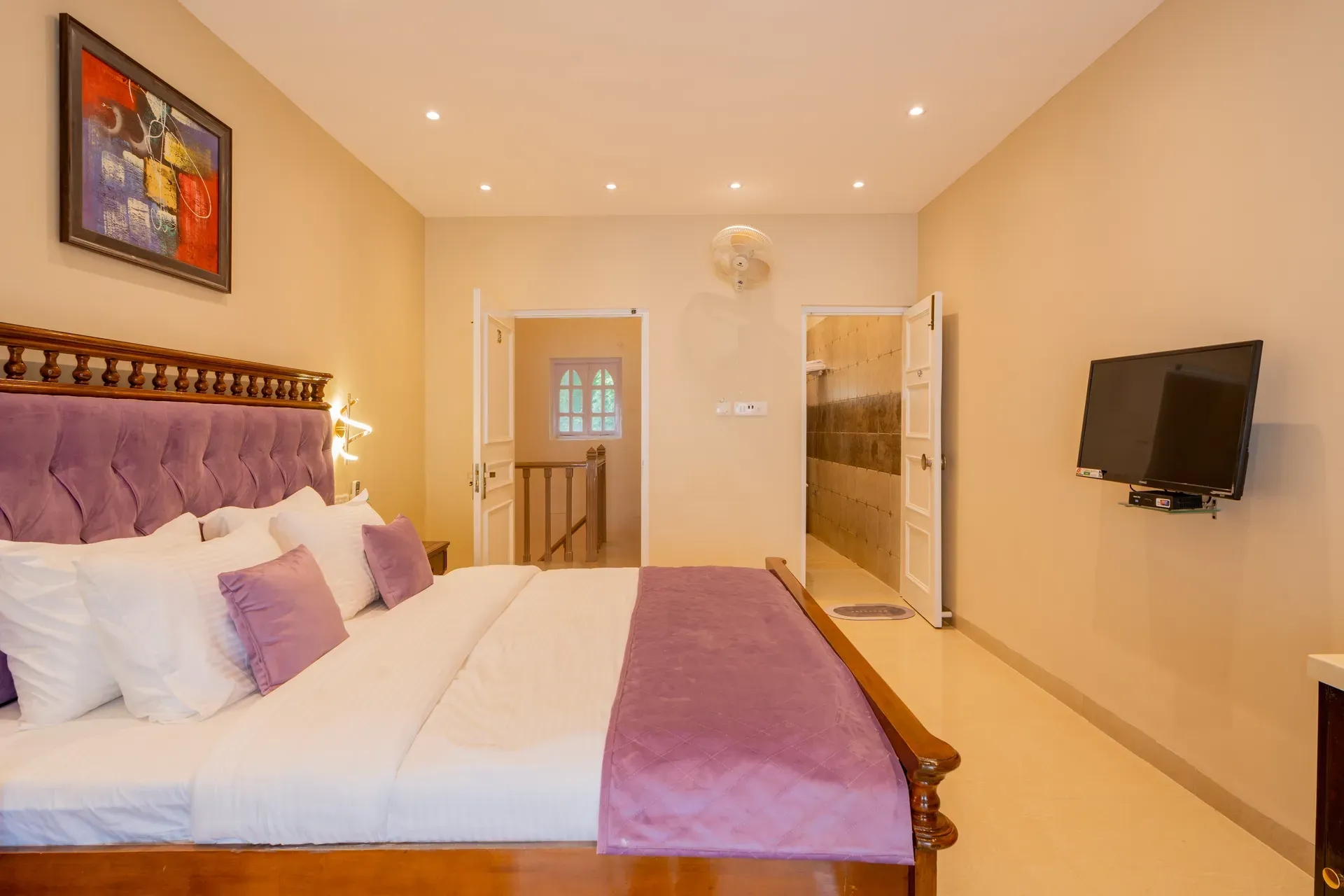 Emperor Ozran Villa, North Goa - Bedroom