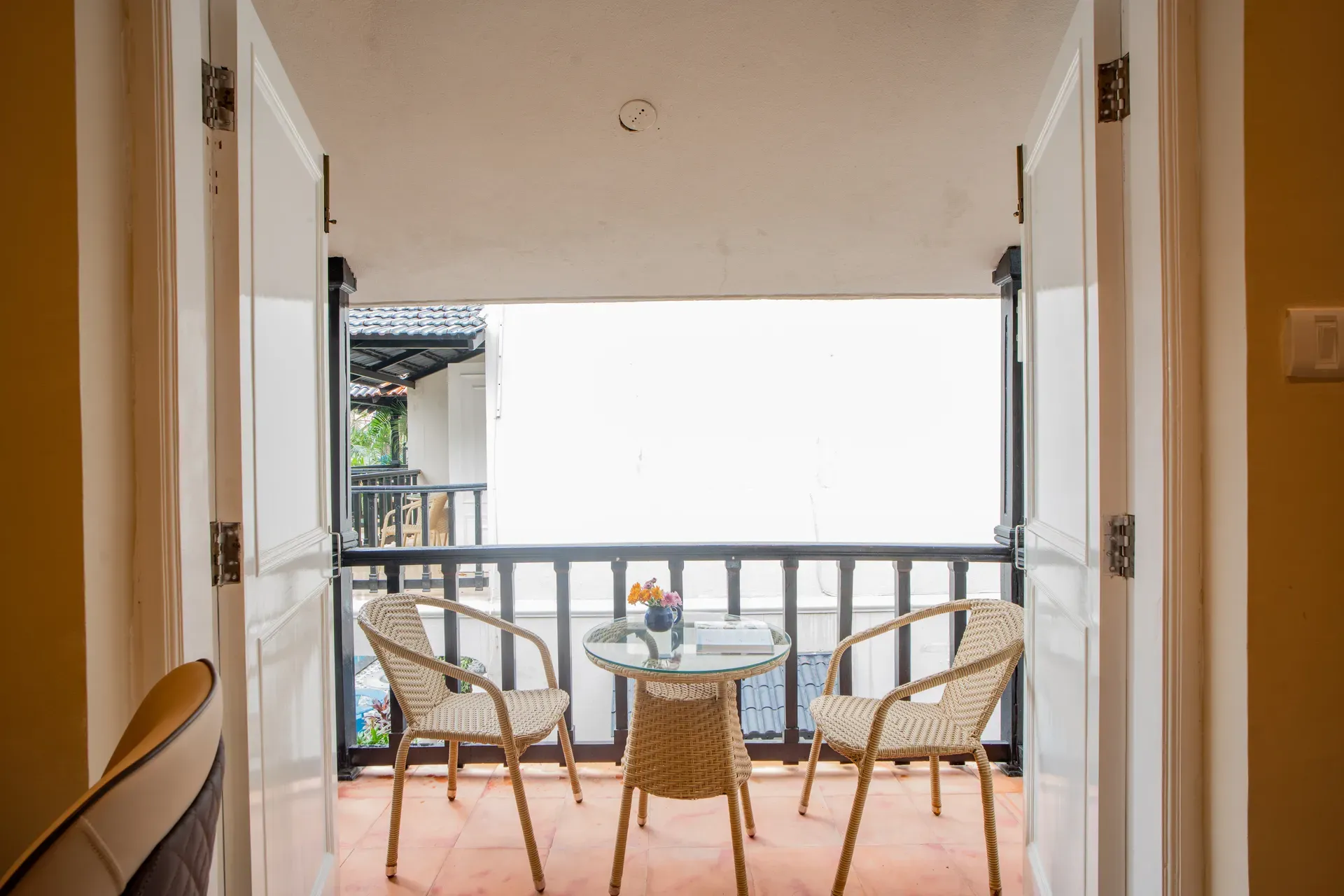 Emperor Ozran Villa, North Goa - Balcony