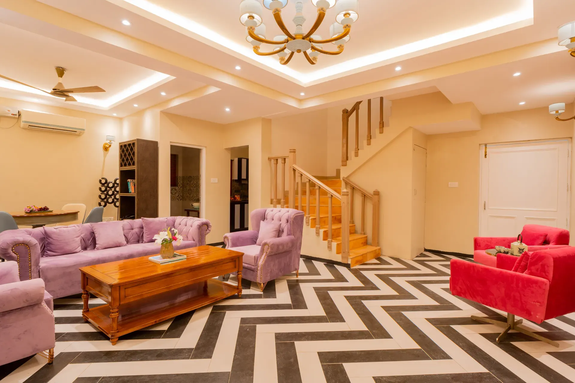 Emperor Ozran Villa, North Goa - Living Room