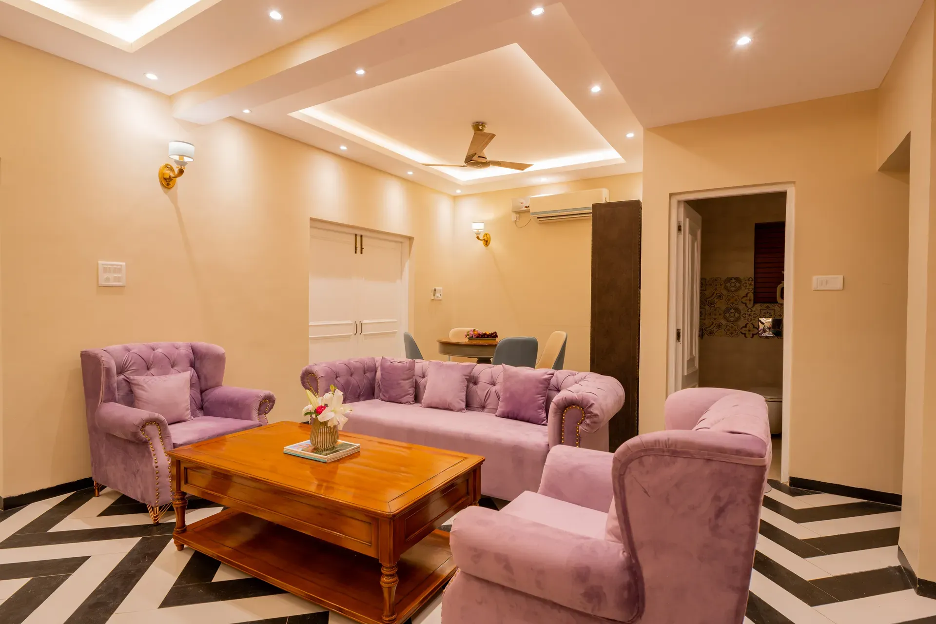Emperor Ozran Villa, North Goa - Living Room