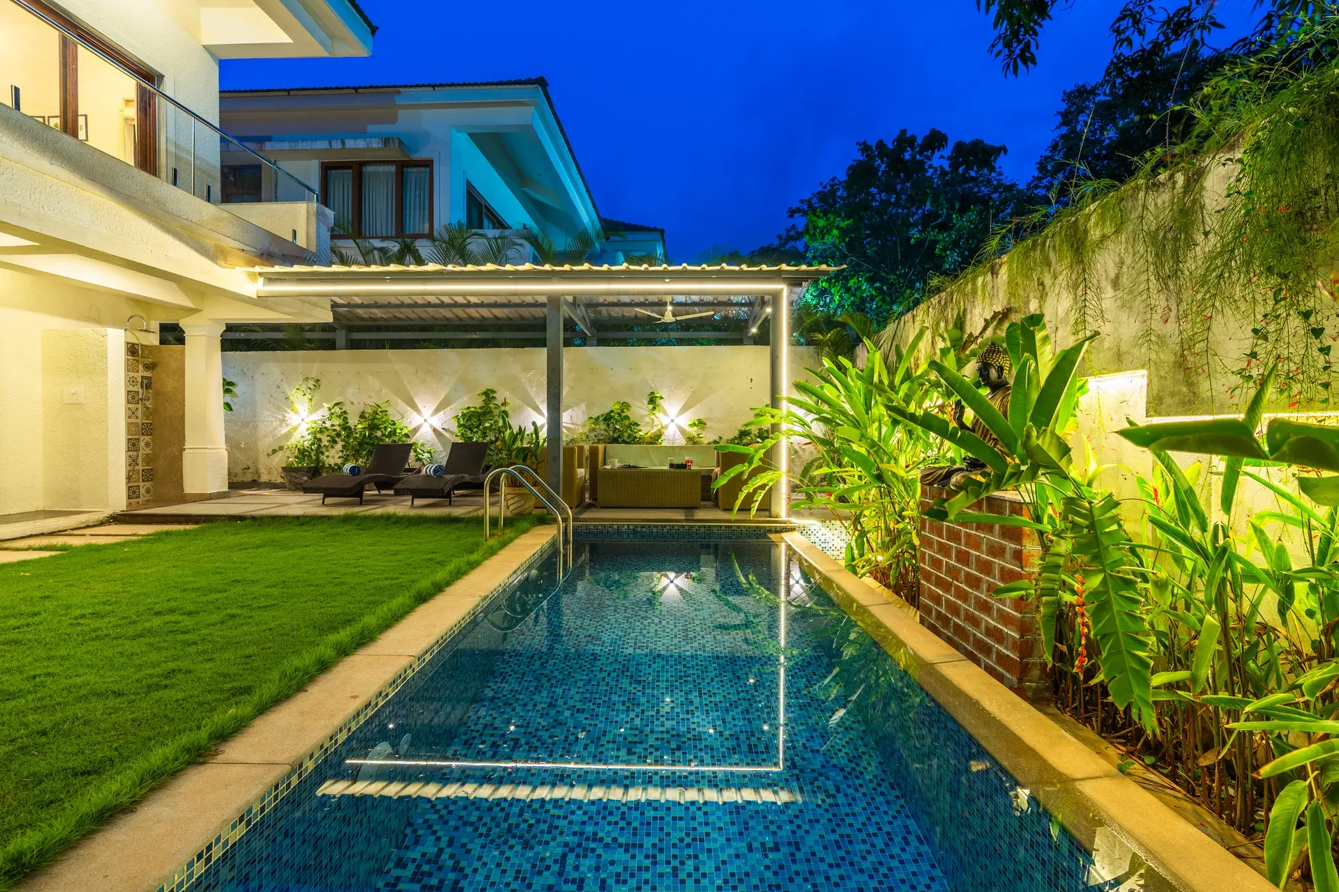Azalea | Pet-friendly 3-BHK Villa With Private Pool, Garden & Bar - Image 2