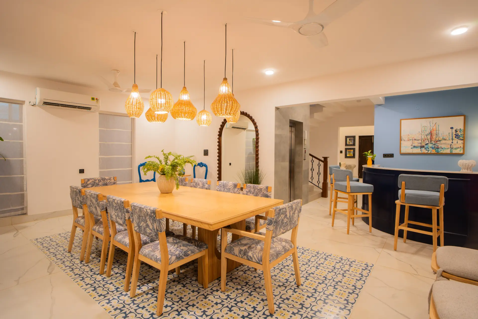 Villa Paraiso, North Goa - Dining area