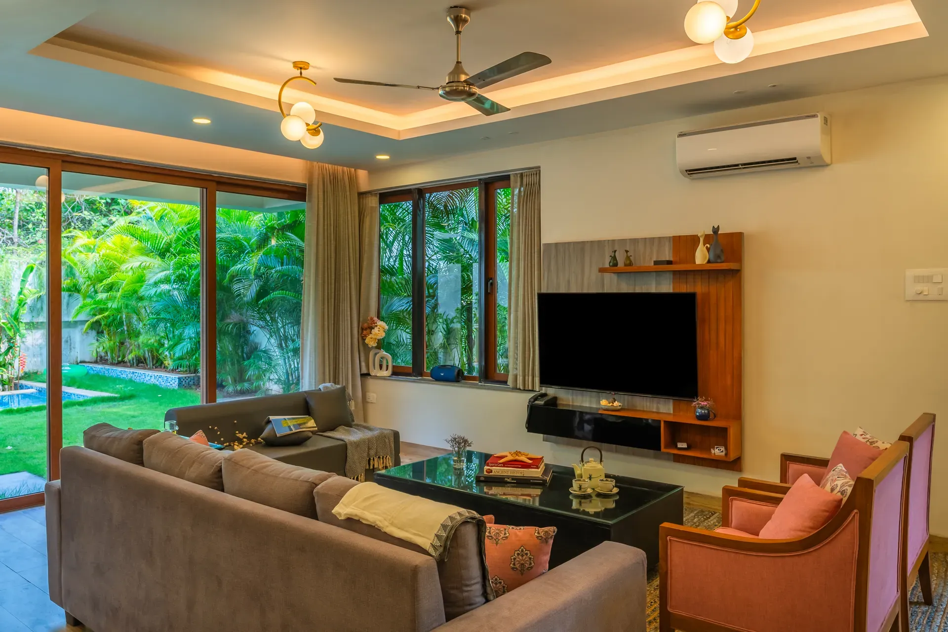 Azalea | Pet-friendly 3-BHK Villa With Private Pool, Garden & Bar