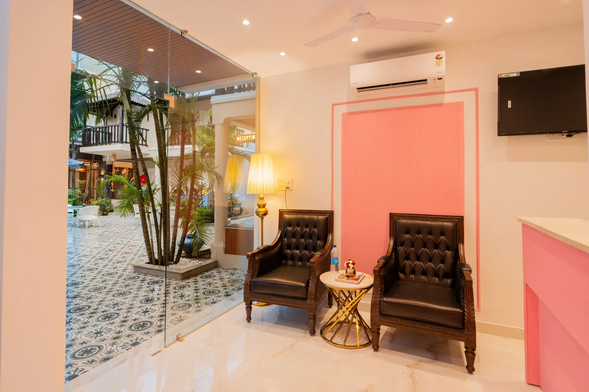 Emperor Ozran Villa, North Goa - Reception