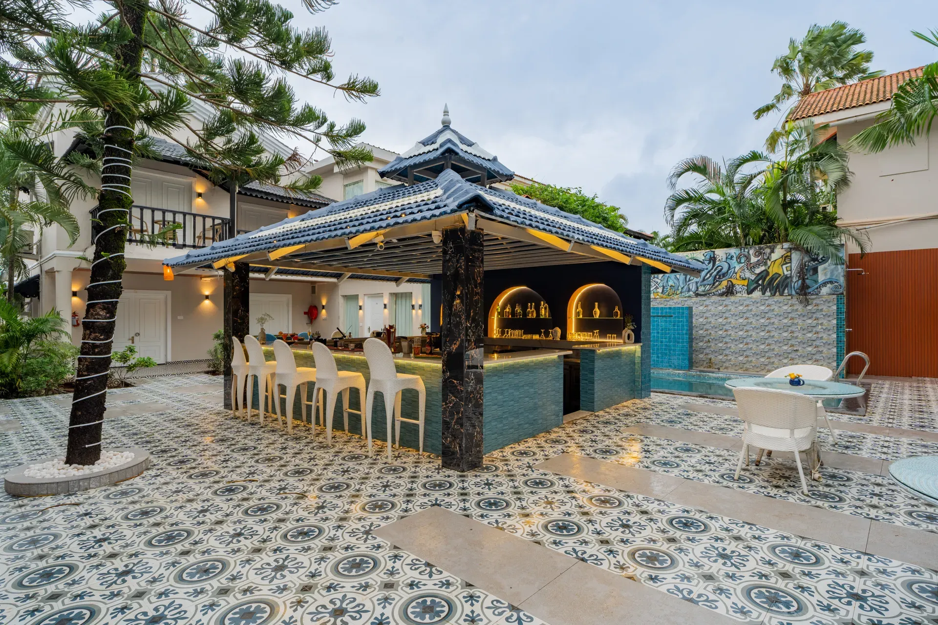 Emperor Ozran Villa, North Goa - Bar