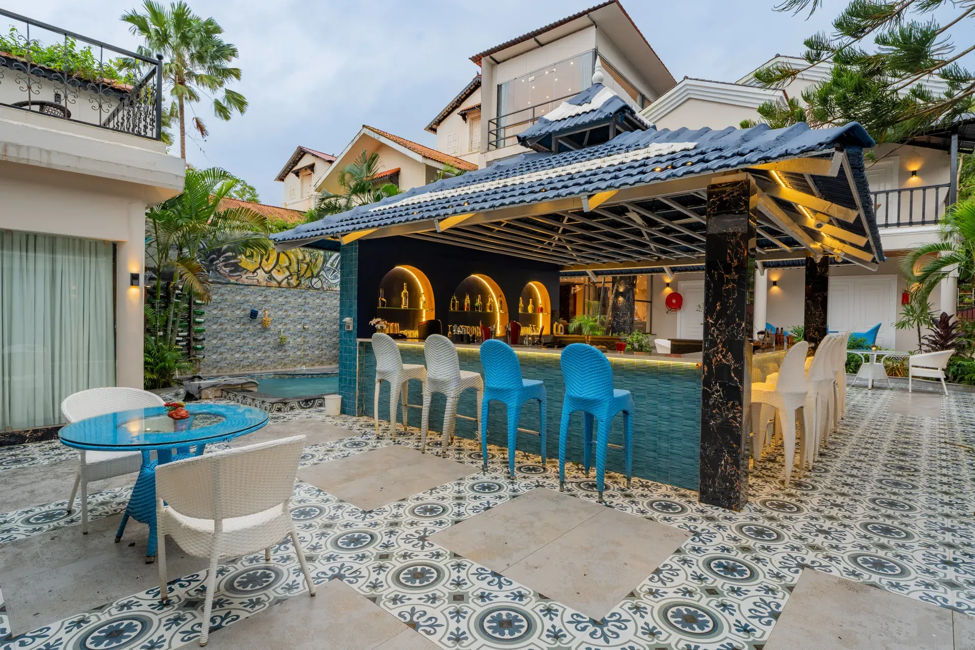 Emperor Ozran Villa, North Goa - Bar