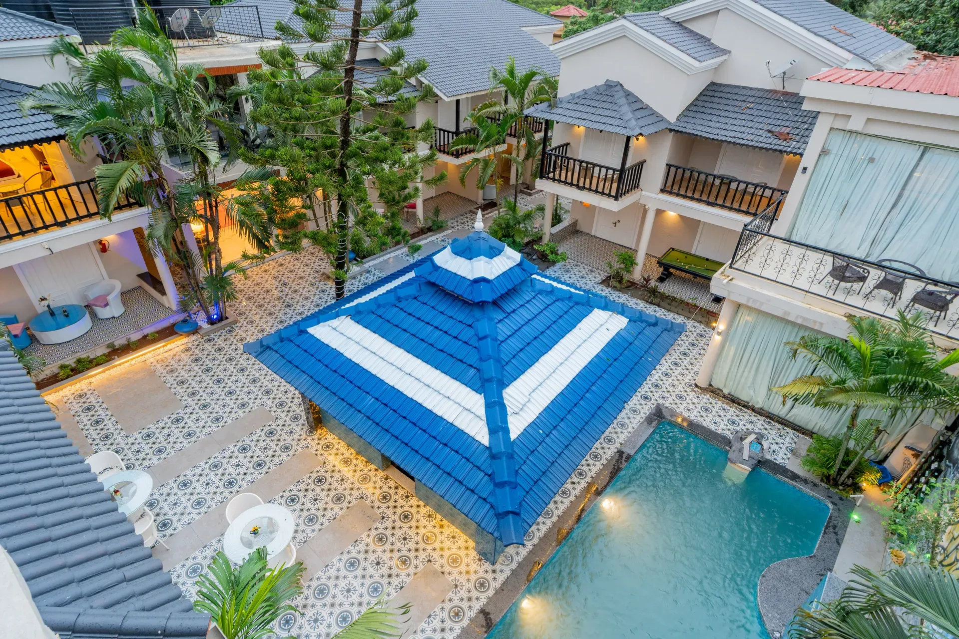 Emperor Ozran Villa, North Goa - Swimming Pool
