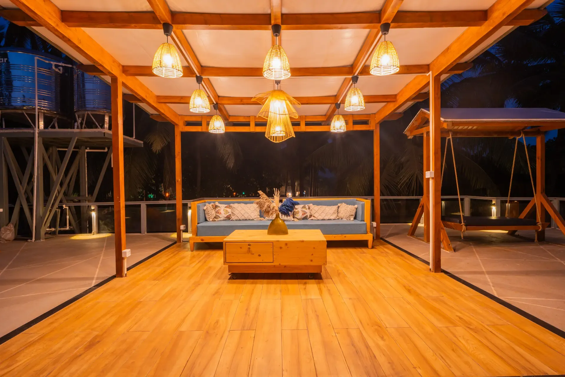 House of Neptune | 3-BHK Retreat with Gazebo & Bar | 10 mtrs from Ashwem Beach - Image 5