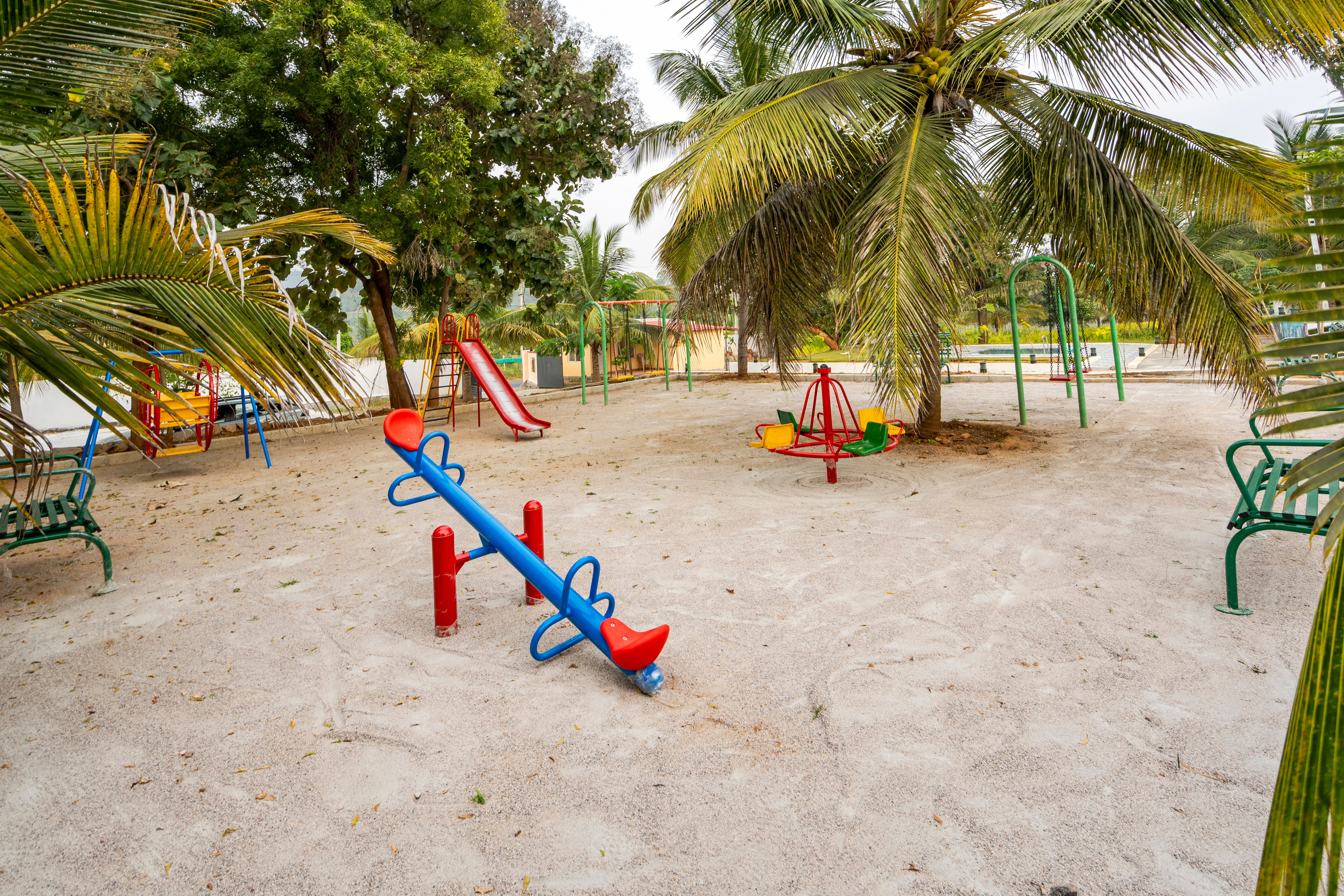 Outdoor play area