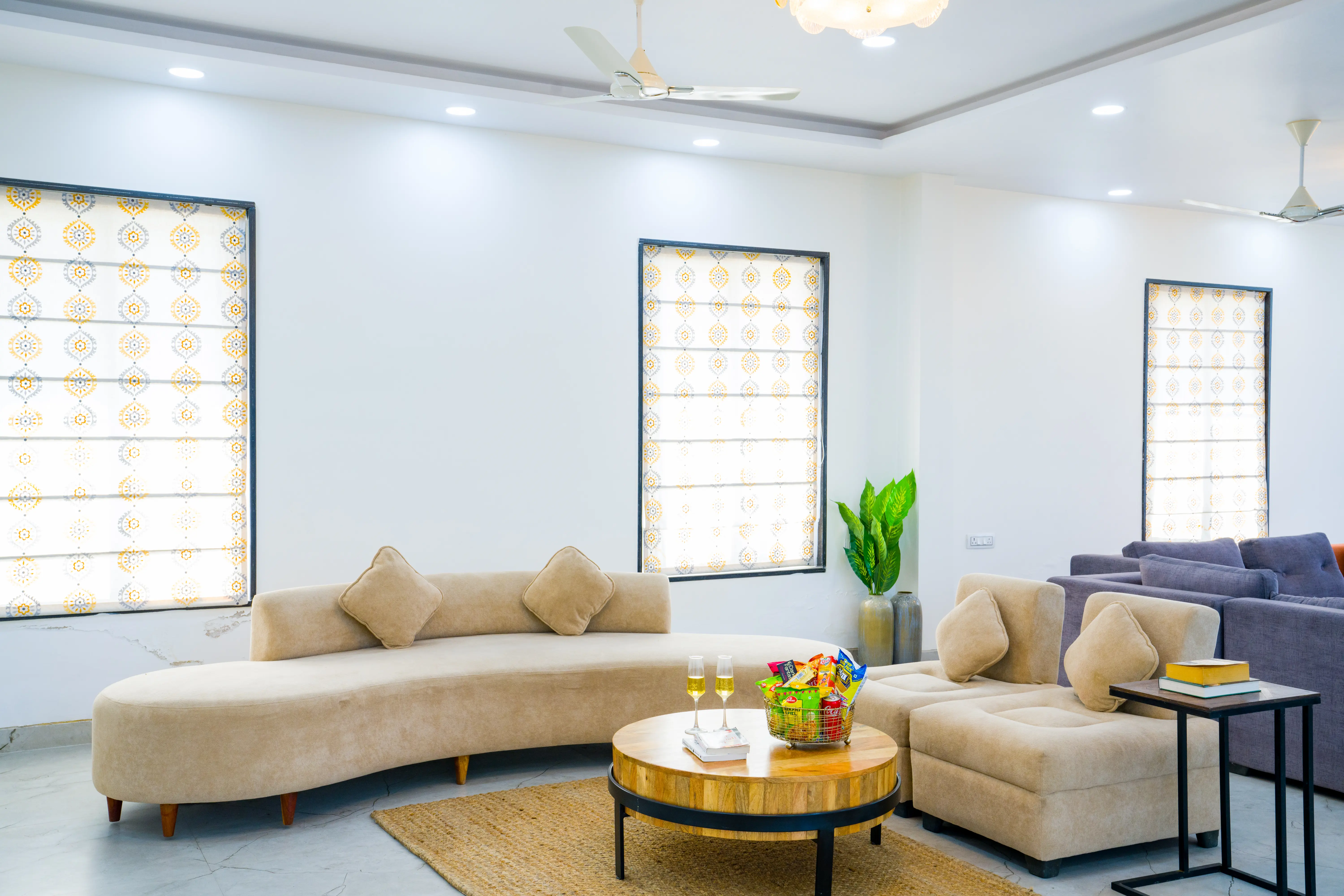 AdhiVa Retreat Farmhouse, Delhi NCR - Living Area 1