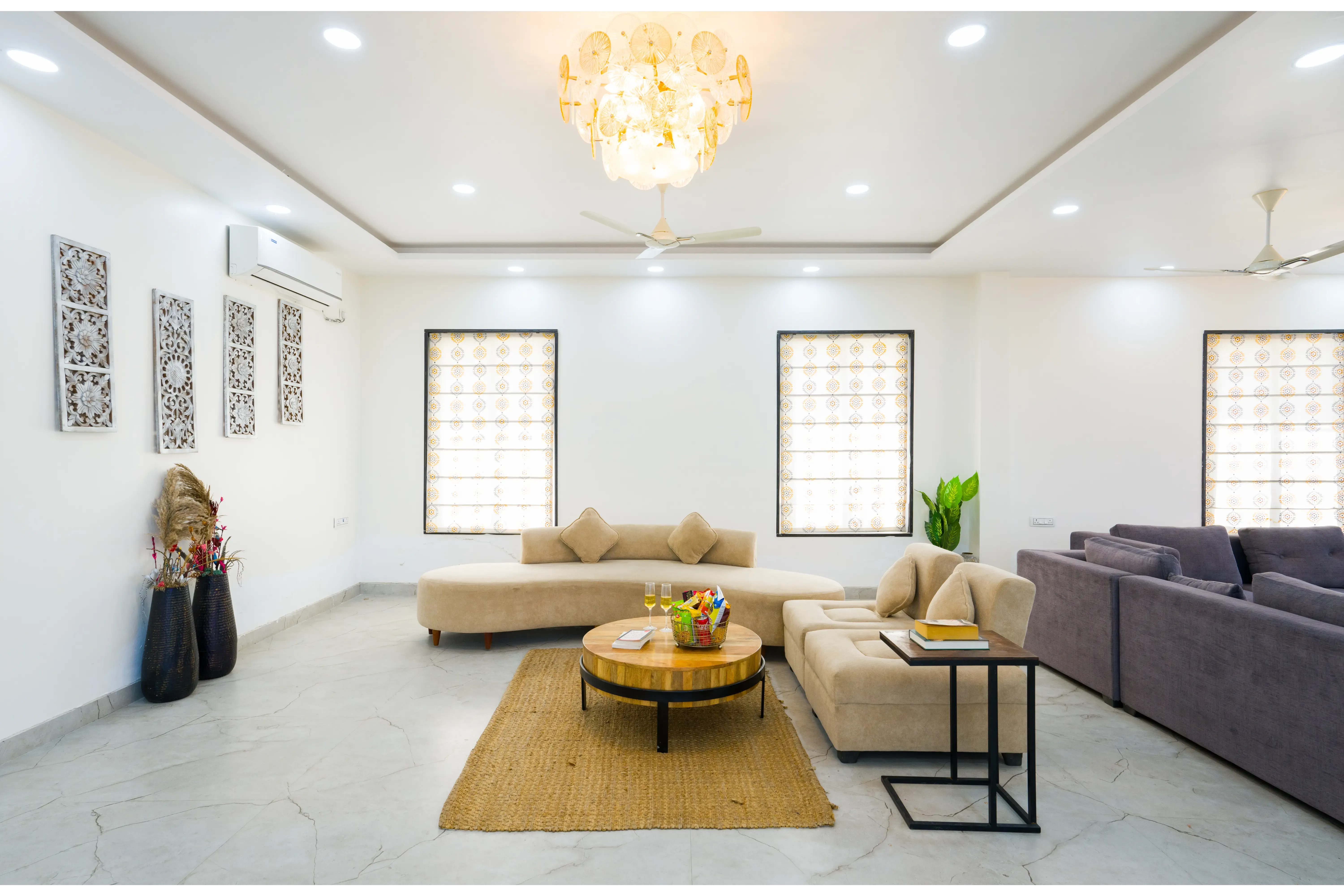 AdhiVa Retreat Farmhouse, Delhi NCR - Living Area 1