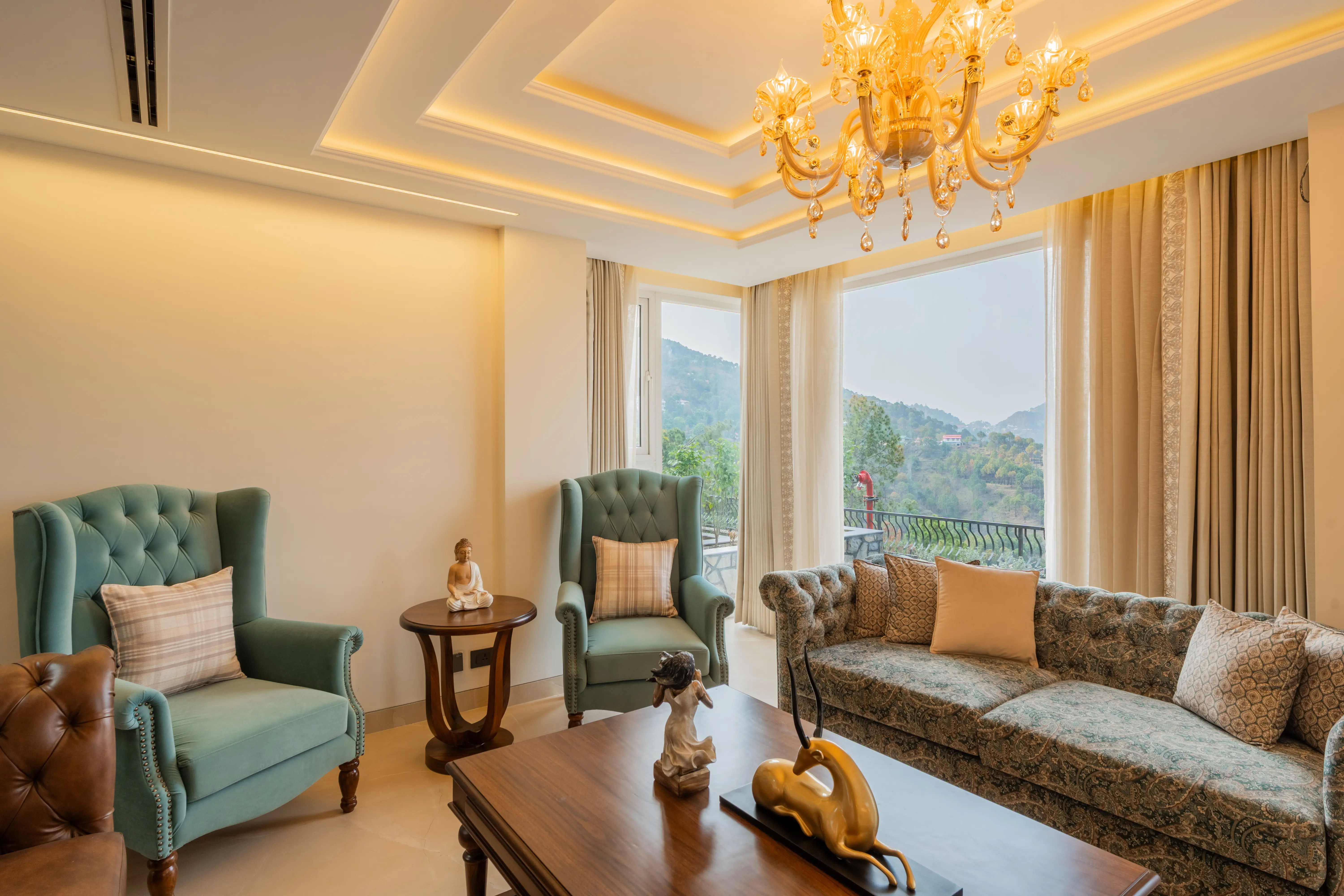 Royce Cottage, Kasauli - Living area