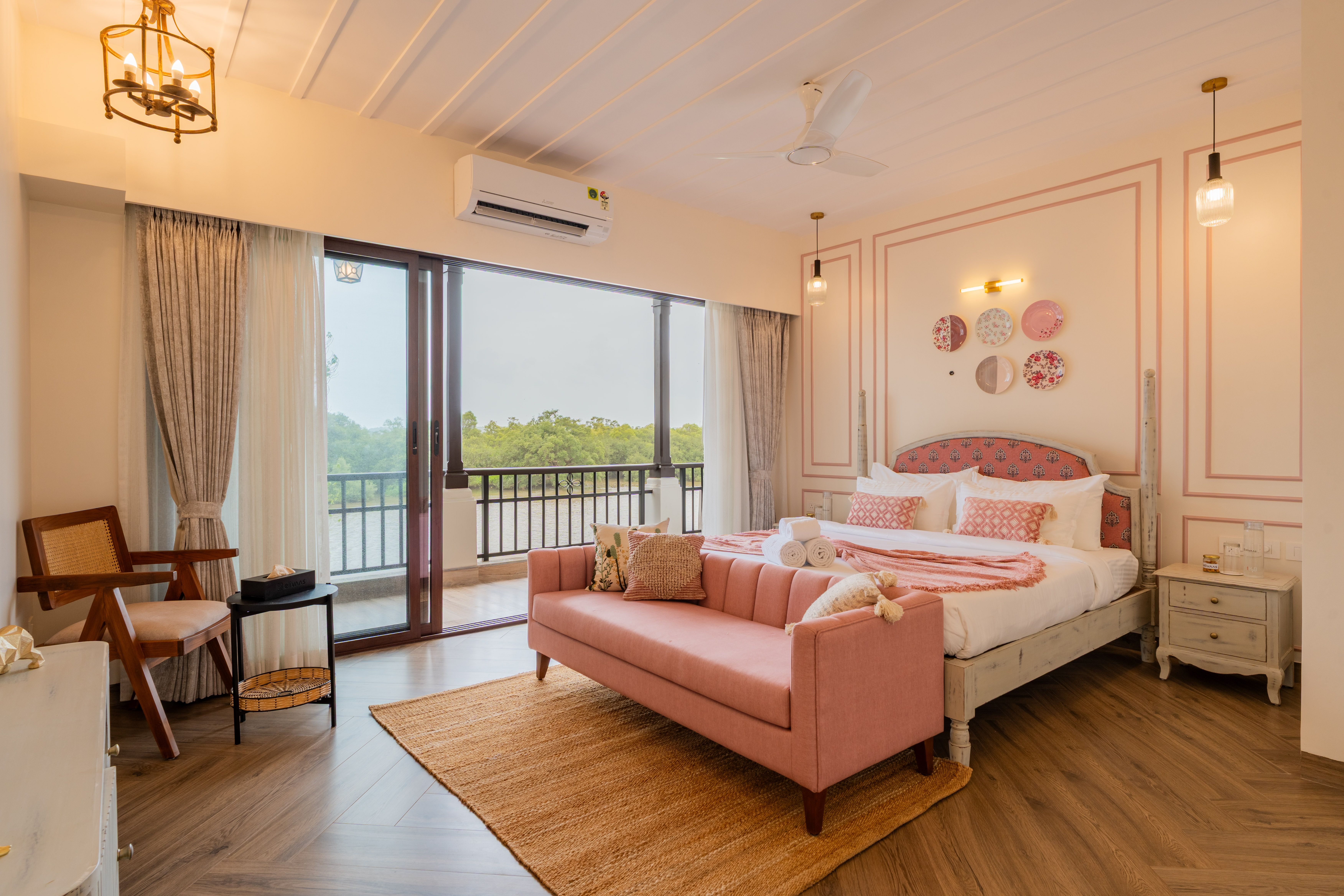 Bedroom 2- Rosewood Cove_Villa_Fleuve_North_Goa
