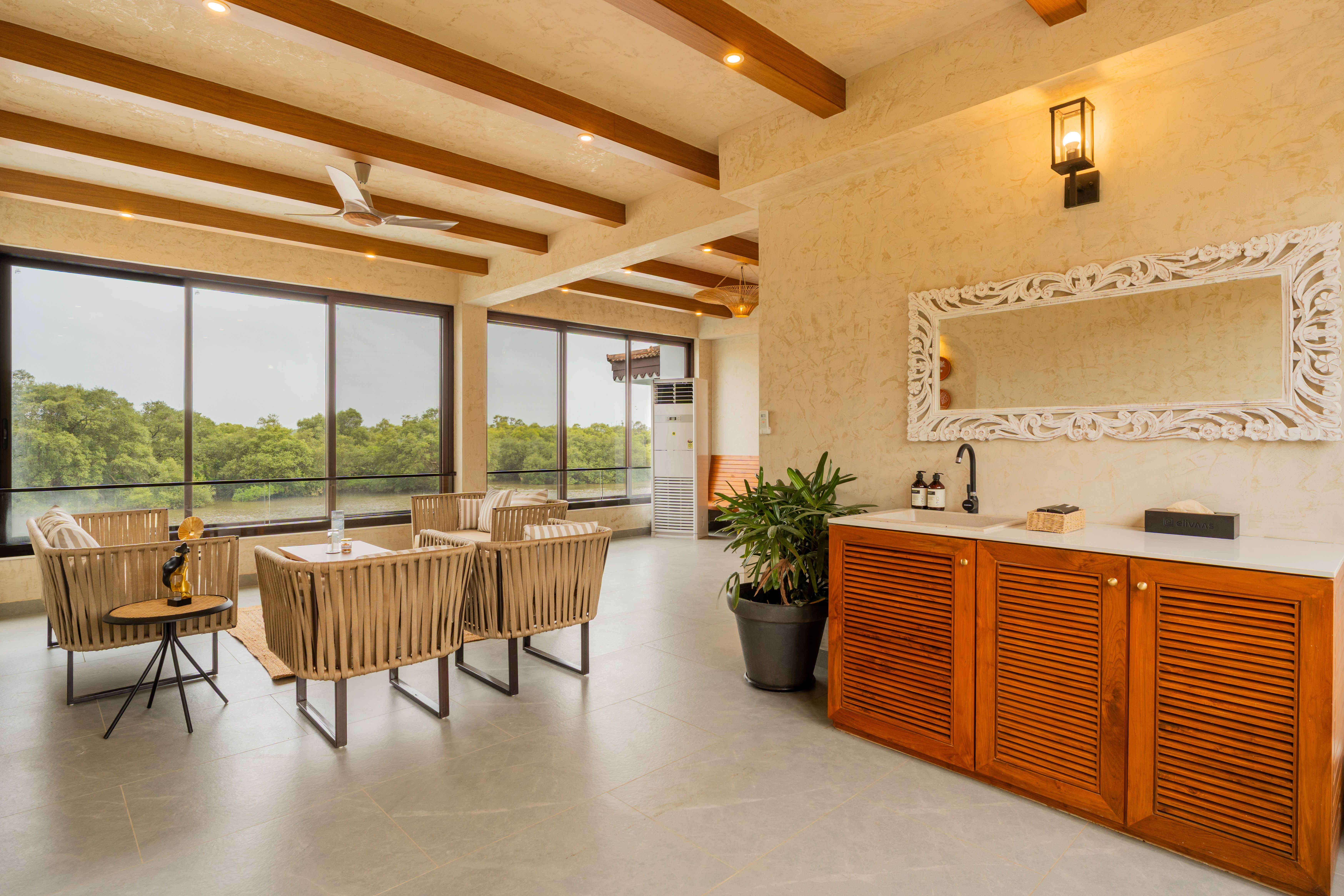 Living Room- 2- Riverfront Retreat_Villa_Fleuve_North_Goa