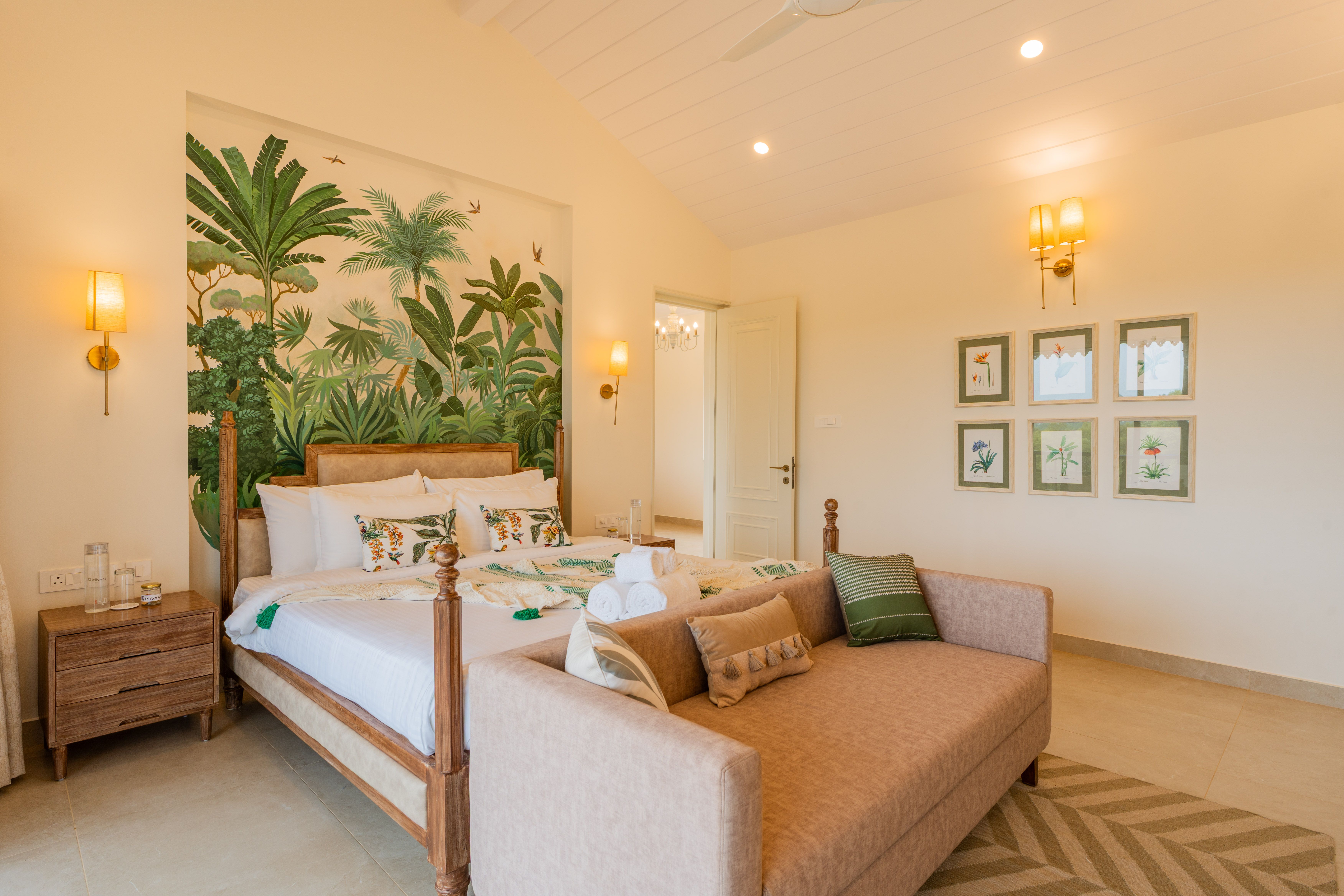 Bedroom-1- The Lush Retreat_Villa_Fleuve_North_Goa