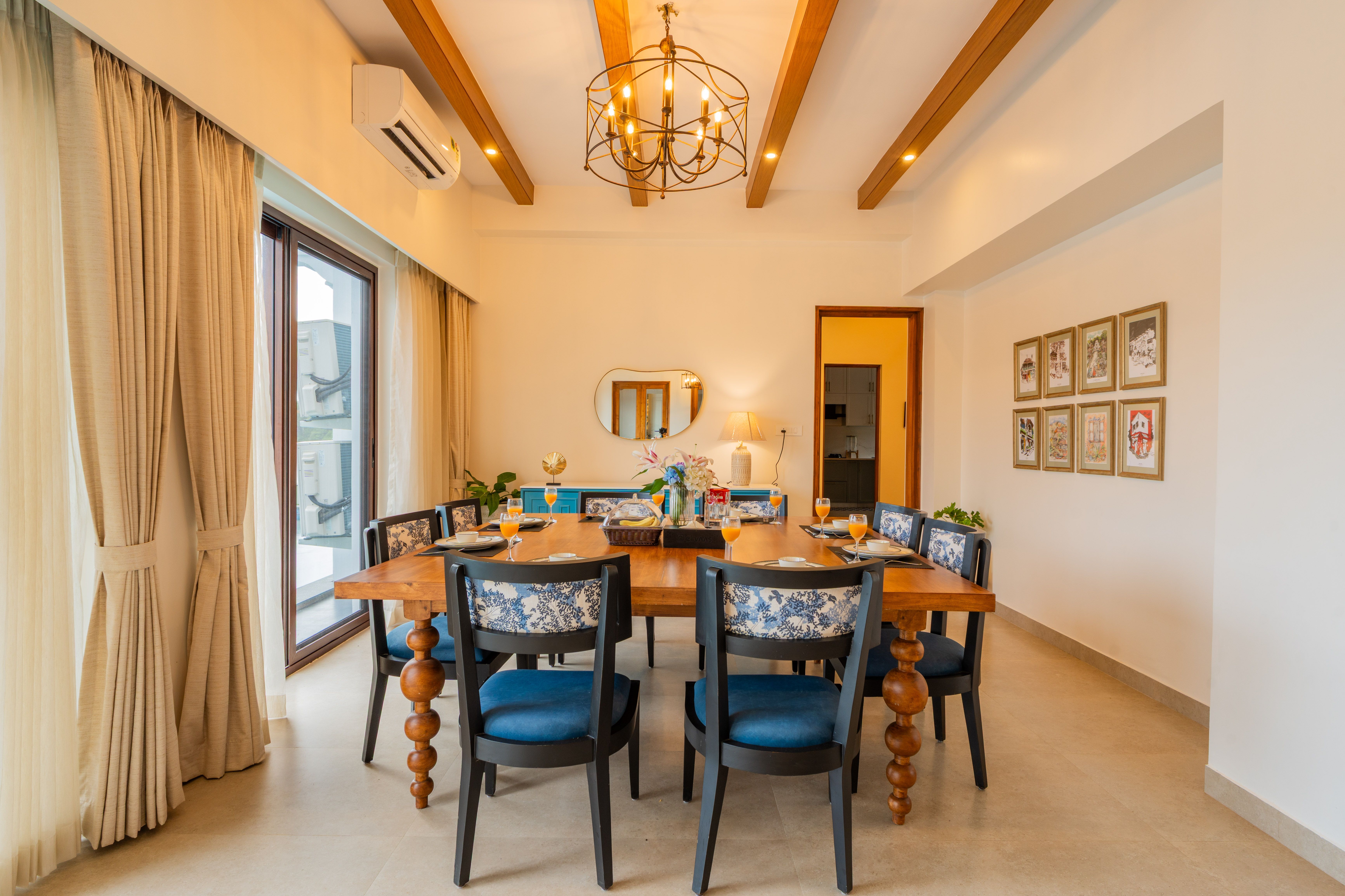 Dining Space- River's Edge Bistro_Villa_Fleuve_North_Goa