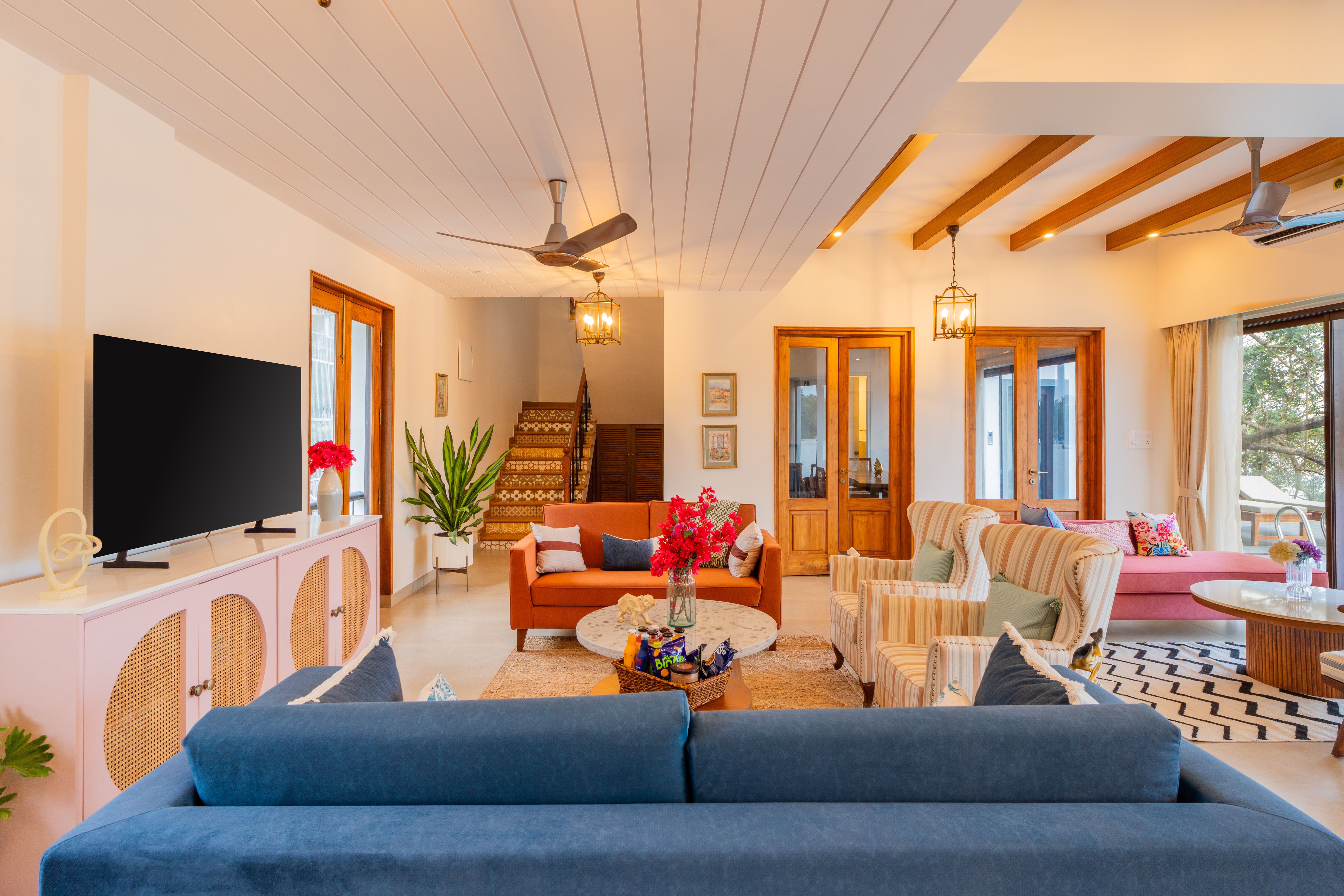 Living Area- Azure Reverie_Villa_Fleuve_North_Goa
