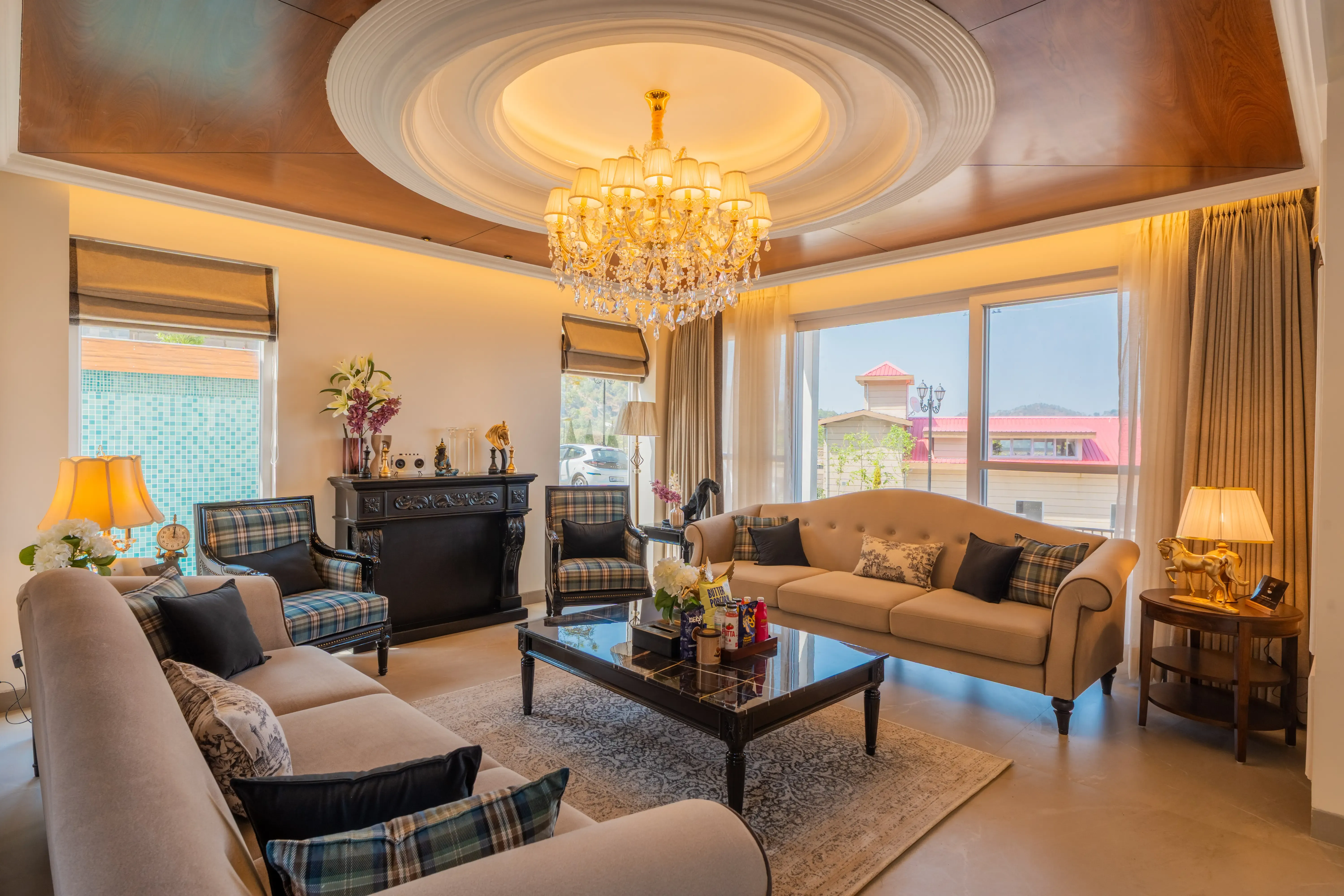 The Royce Villa, Kasauli - Living area