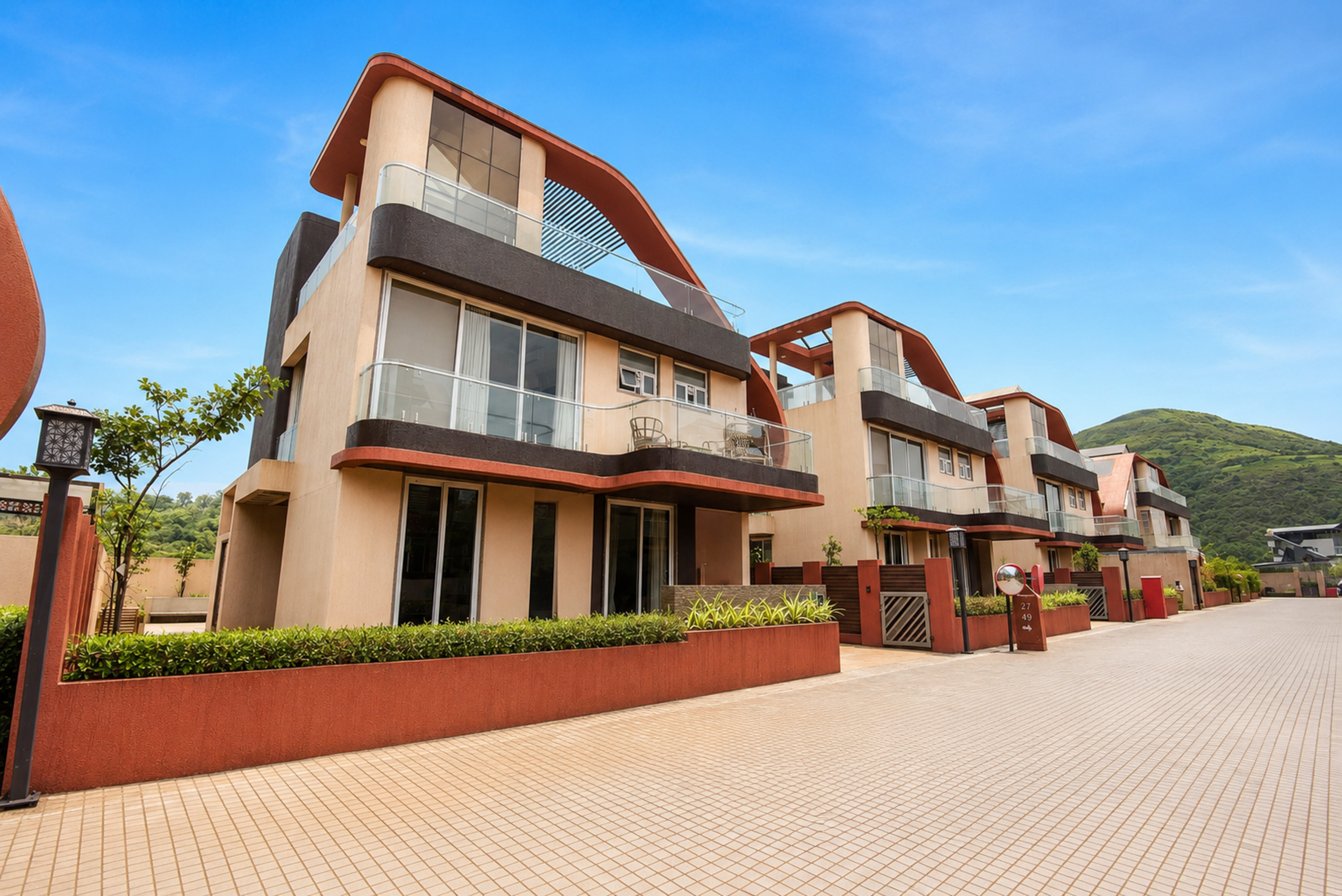Luxurious 3 BHK Retreat with Private Pool, Jacuzzi Bedroom, Glass Canopy Terrace & Garden — photo 36