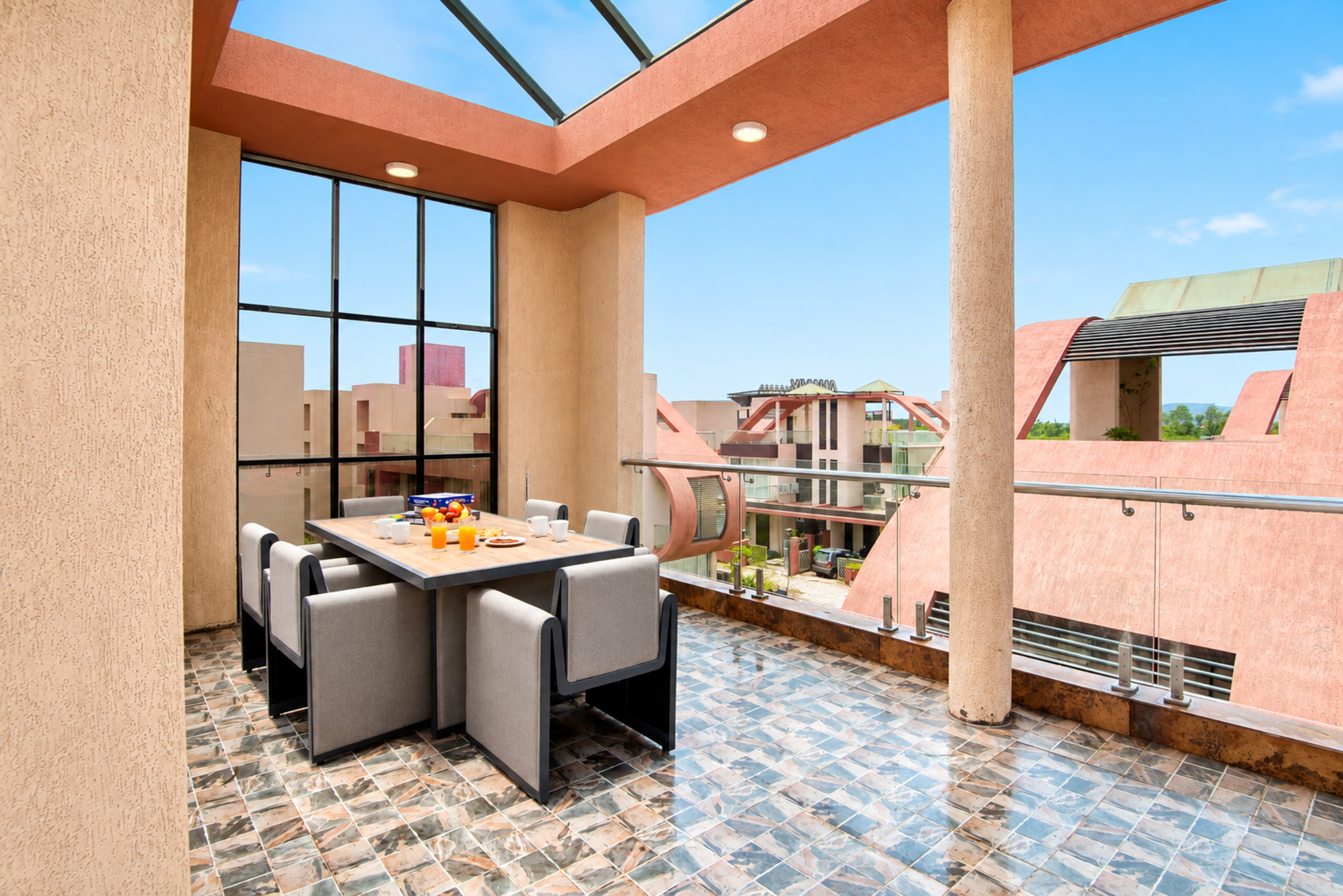 Luxurious 3 BHK Retreat with Private Pool, Jacuzzi Bedroom, Glass Canopy Terrace & Garden — photo 14