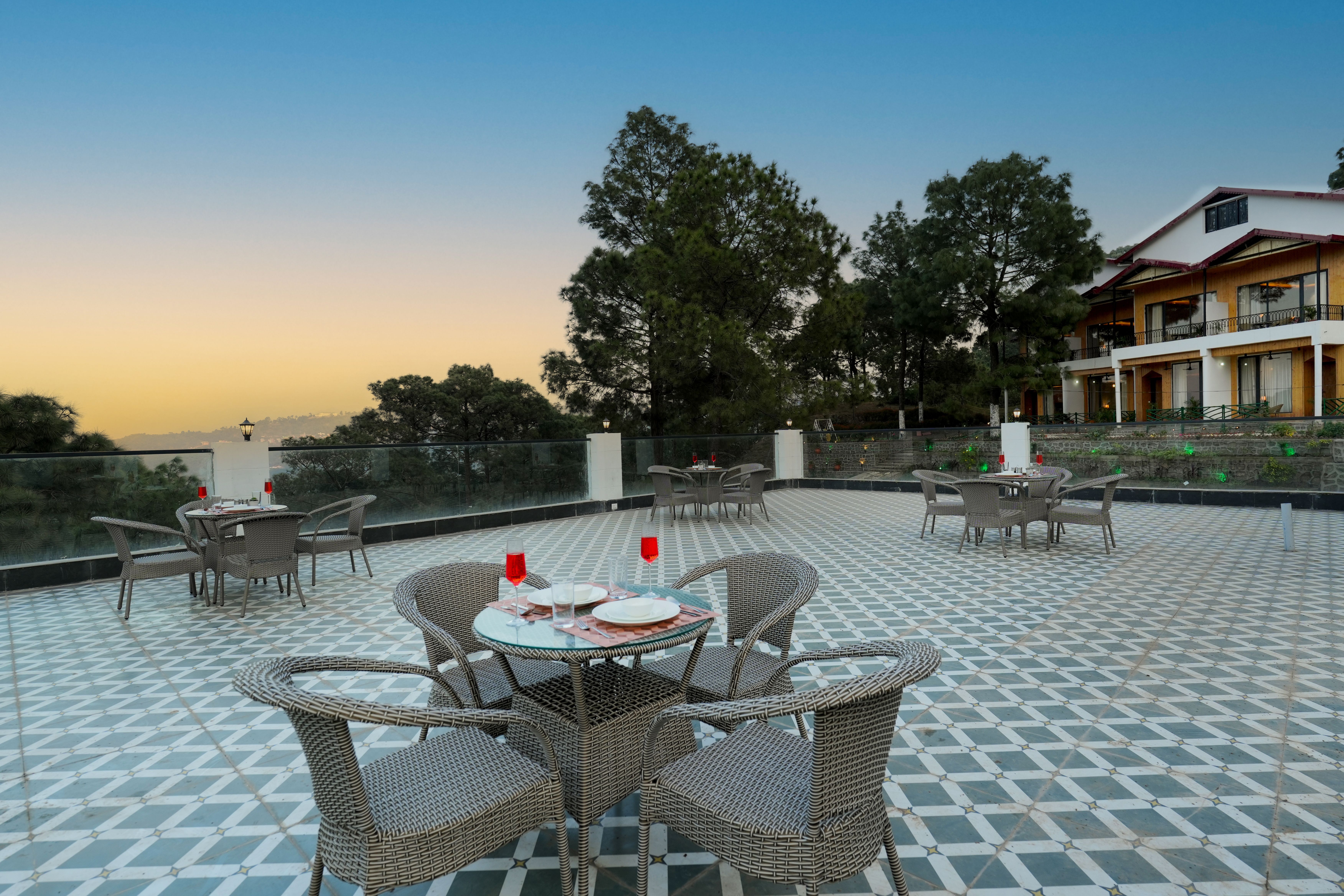 Rooftop terrace