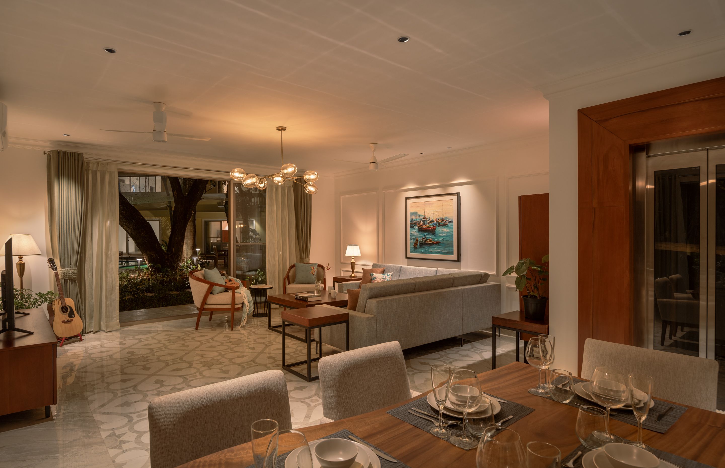 Dining area_Kensho Hibiscus_South_Goa