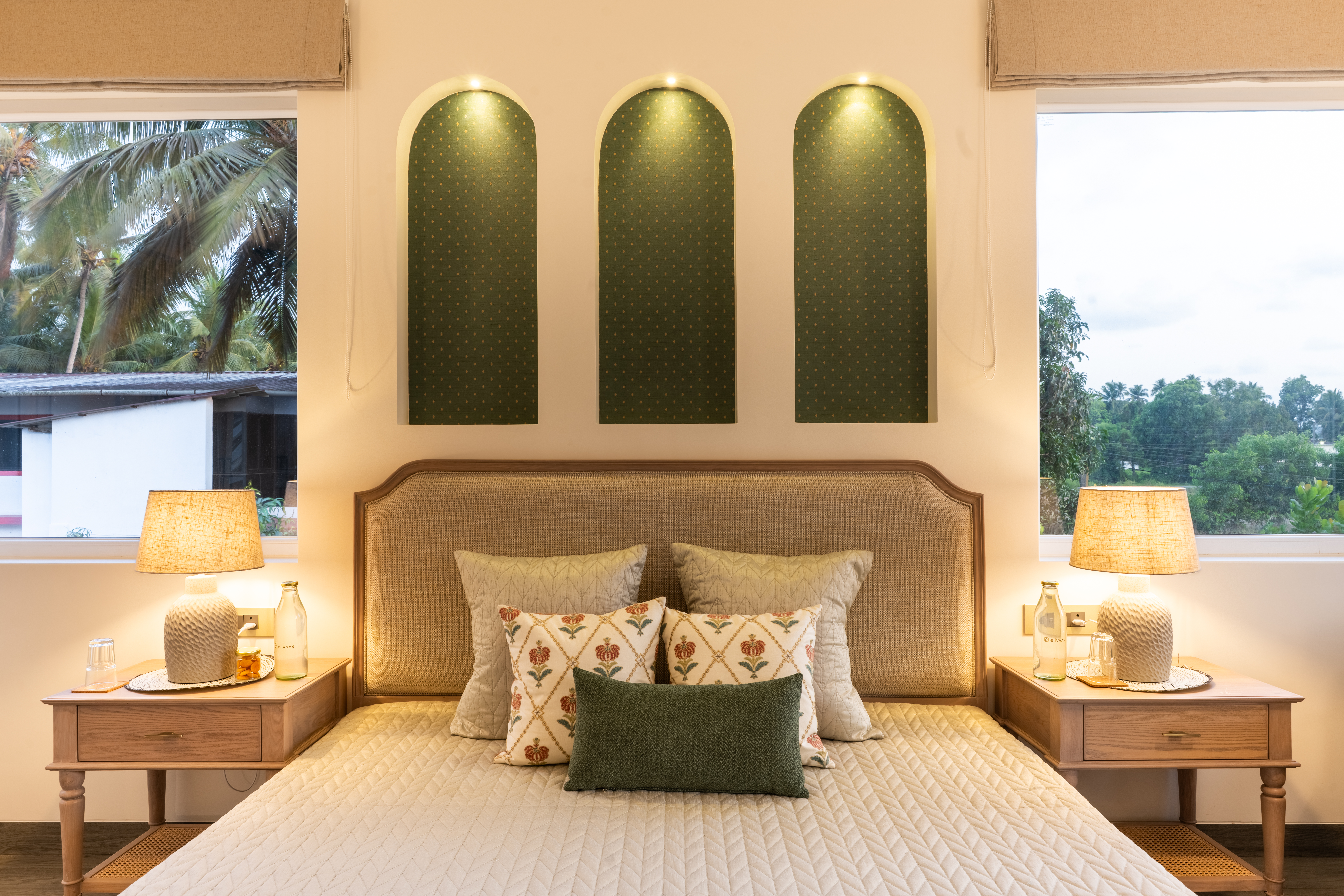 Bedroom 3:  Fern Suite