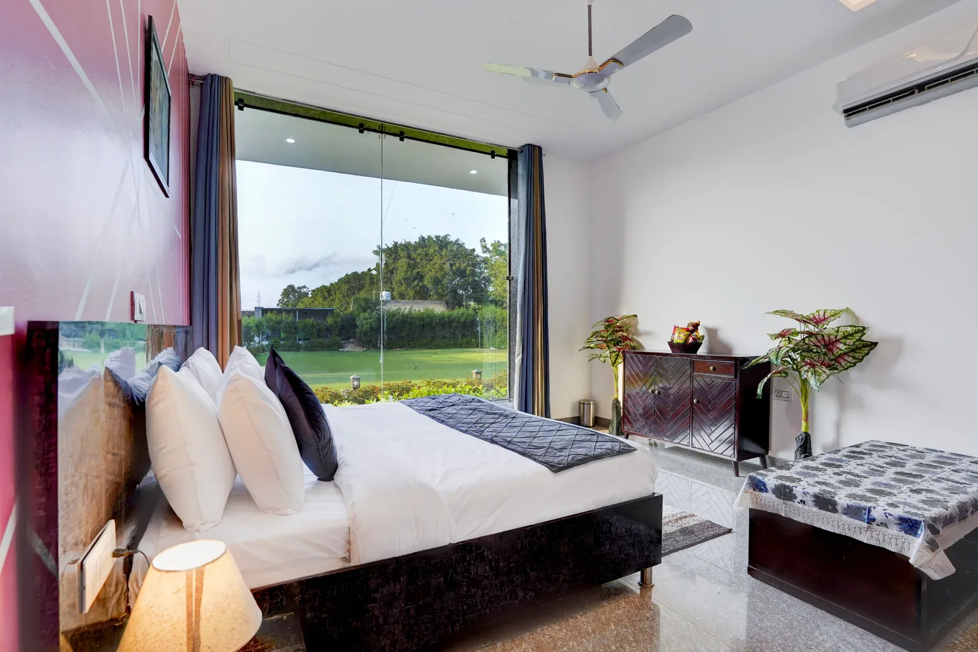 Tranquil Meadows | 5-BHK Farmhouse with Private Pool, Gazebo & Lush Garden