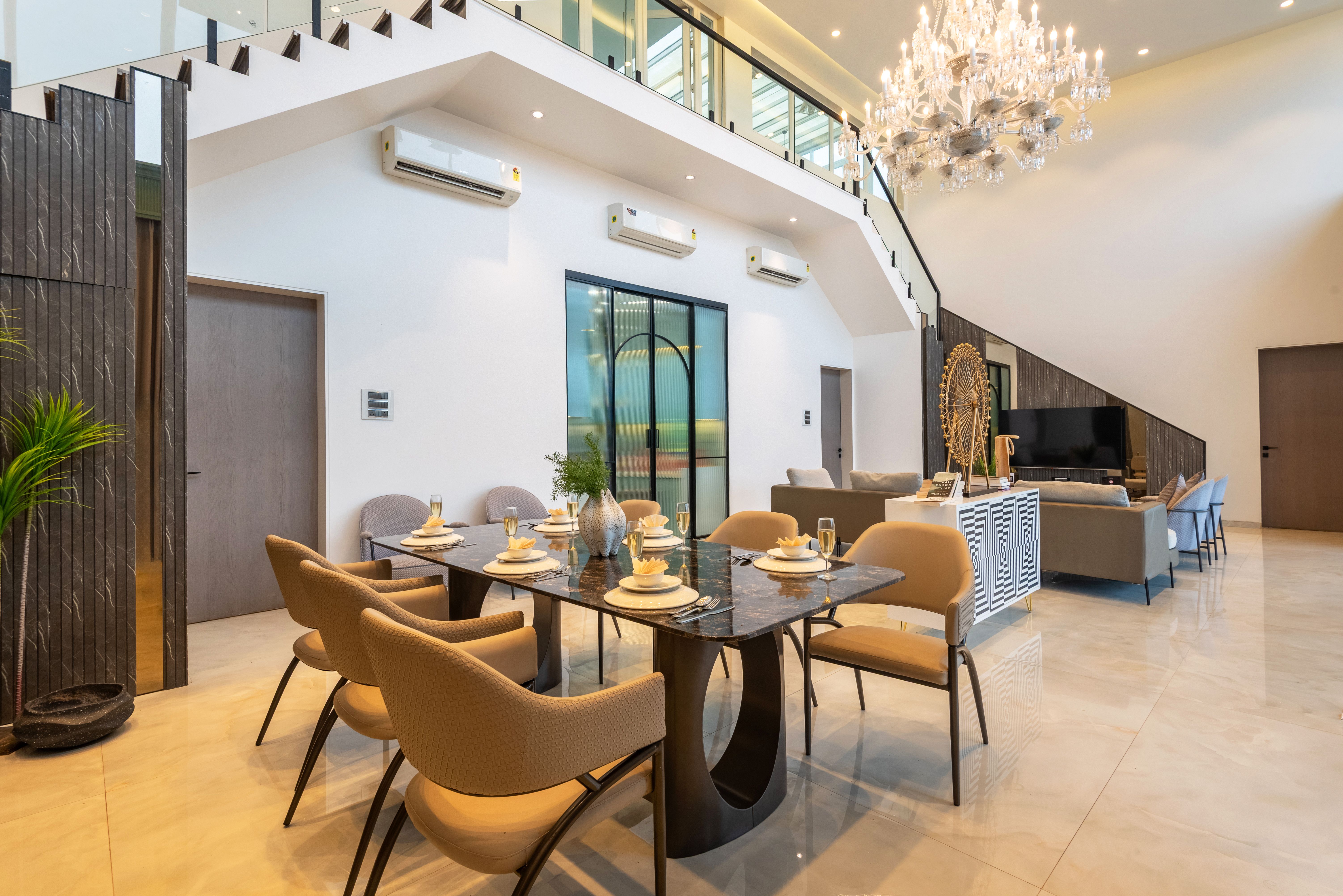 Meraki Villa, Lonavala - Dining area