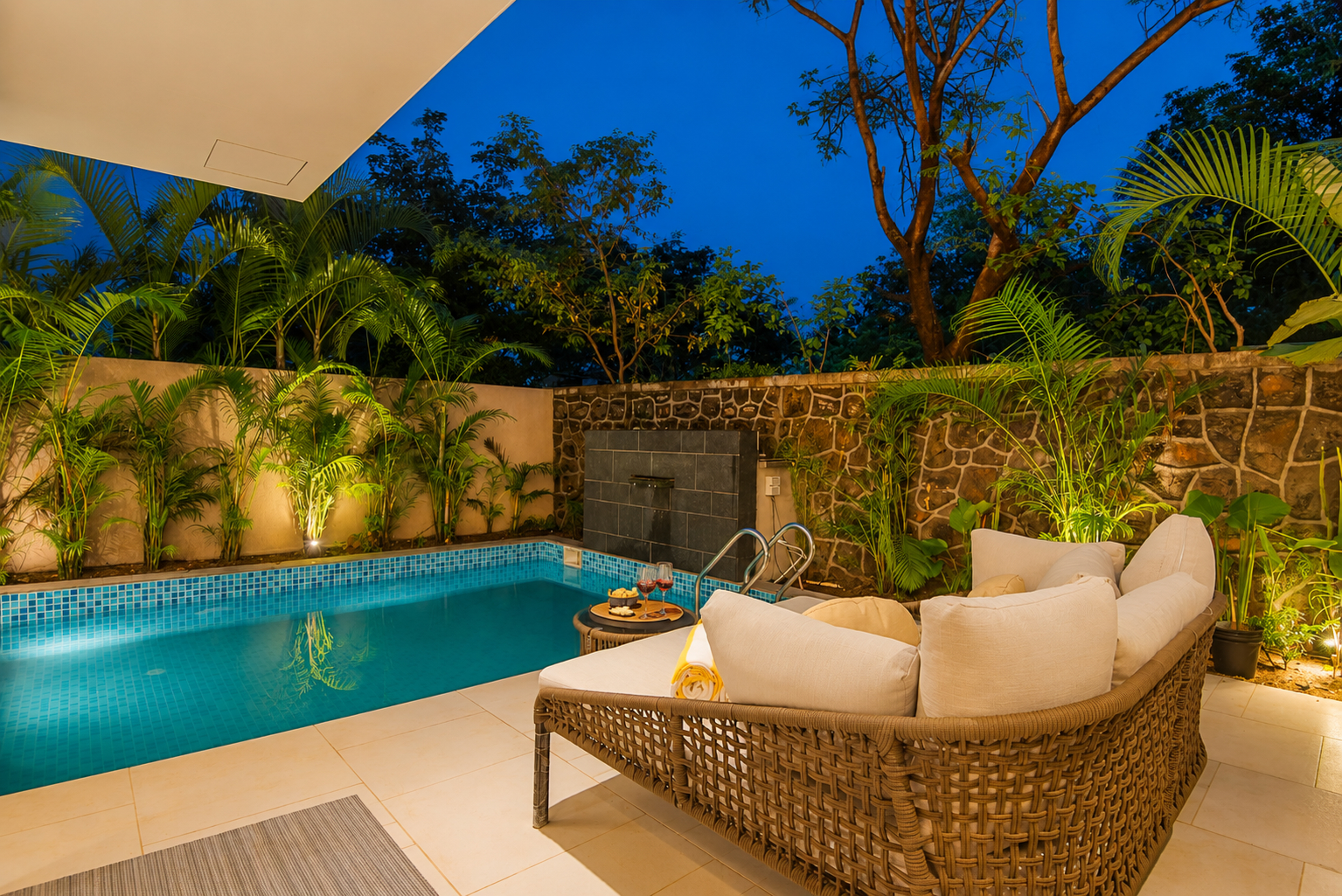 Japanese-Themed 4-BHK Villa with Private Pool, Open Terrace, Garden & Mountain-View Balcony — photo 29
