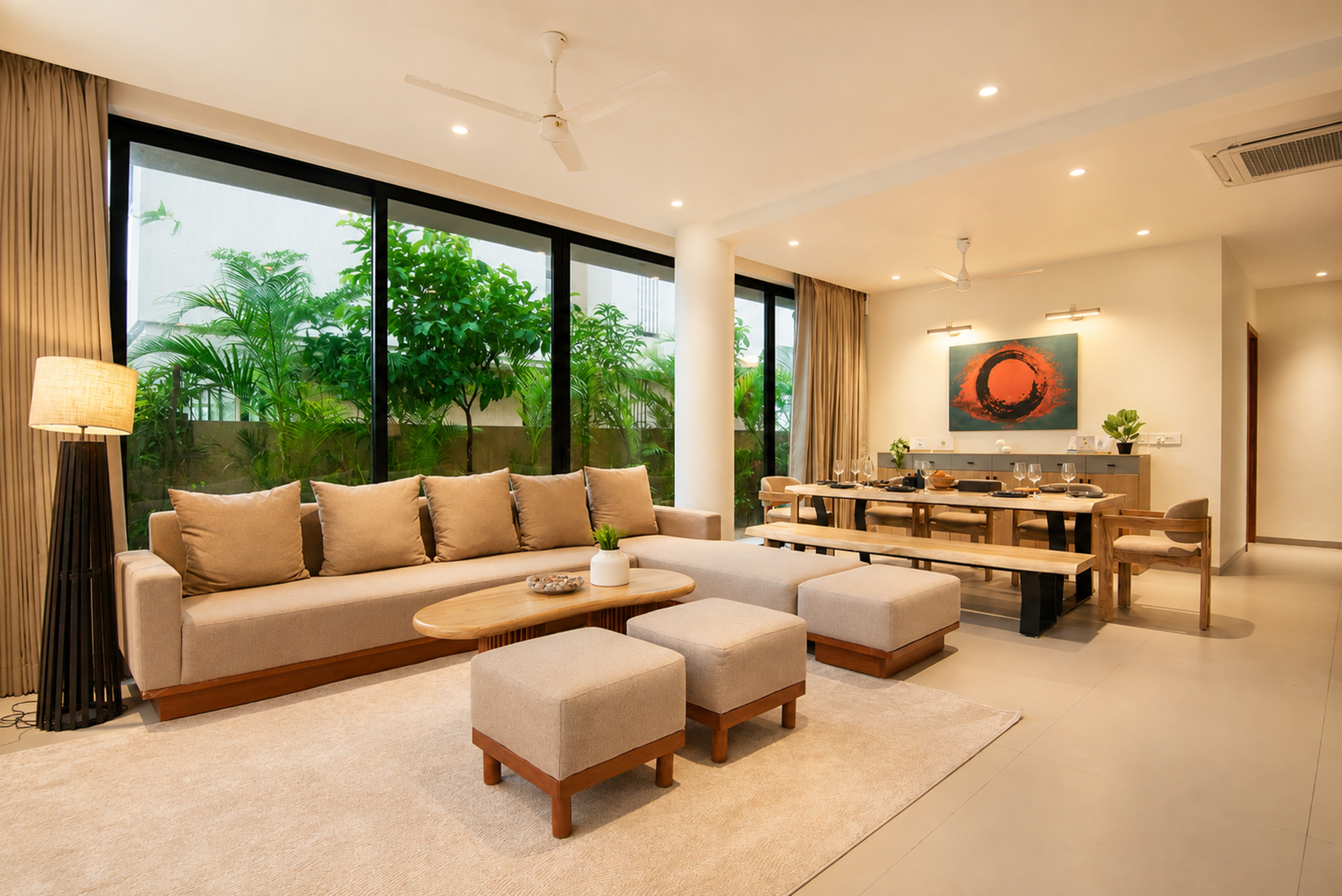 Japanese-Themed 4-BHK Villa with Private Pool, Open Terrace, Garden & Mountain-View Balcony — photo 7