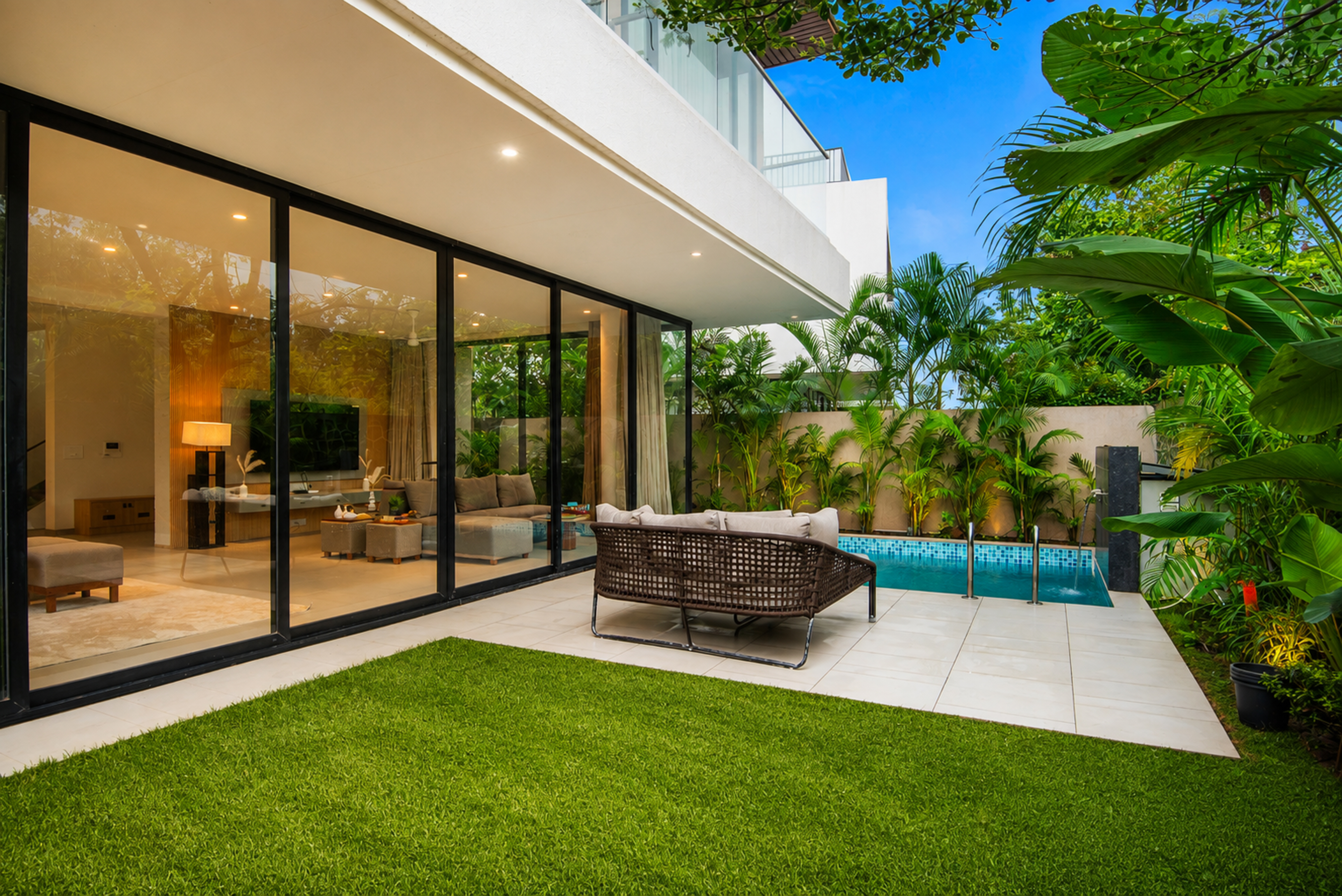 Japanese-Themed 4-BHK Villa with Private Pool, Open Terrace, Garden & Mountain-View Balcony — photo 5