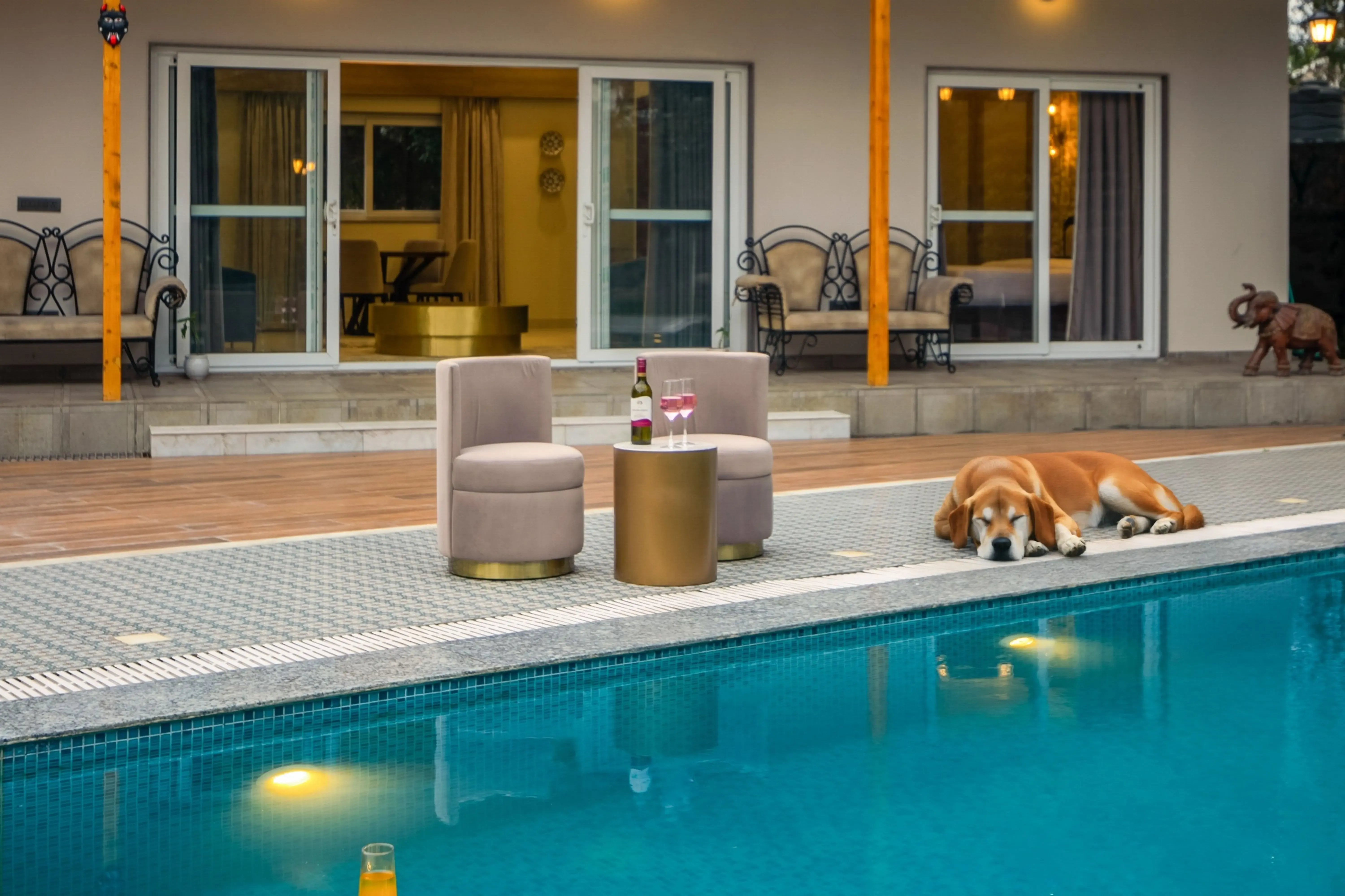  Esh | Charming Pet-friendly 6-BHK Villa With Private Pool & Garden