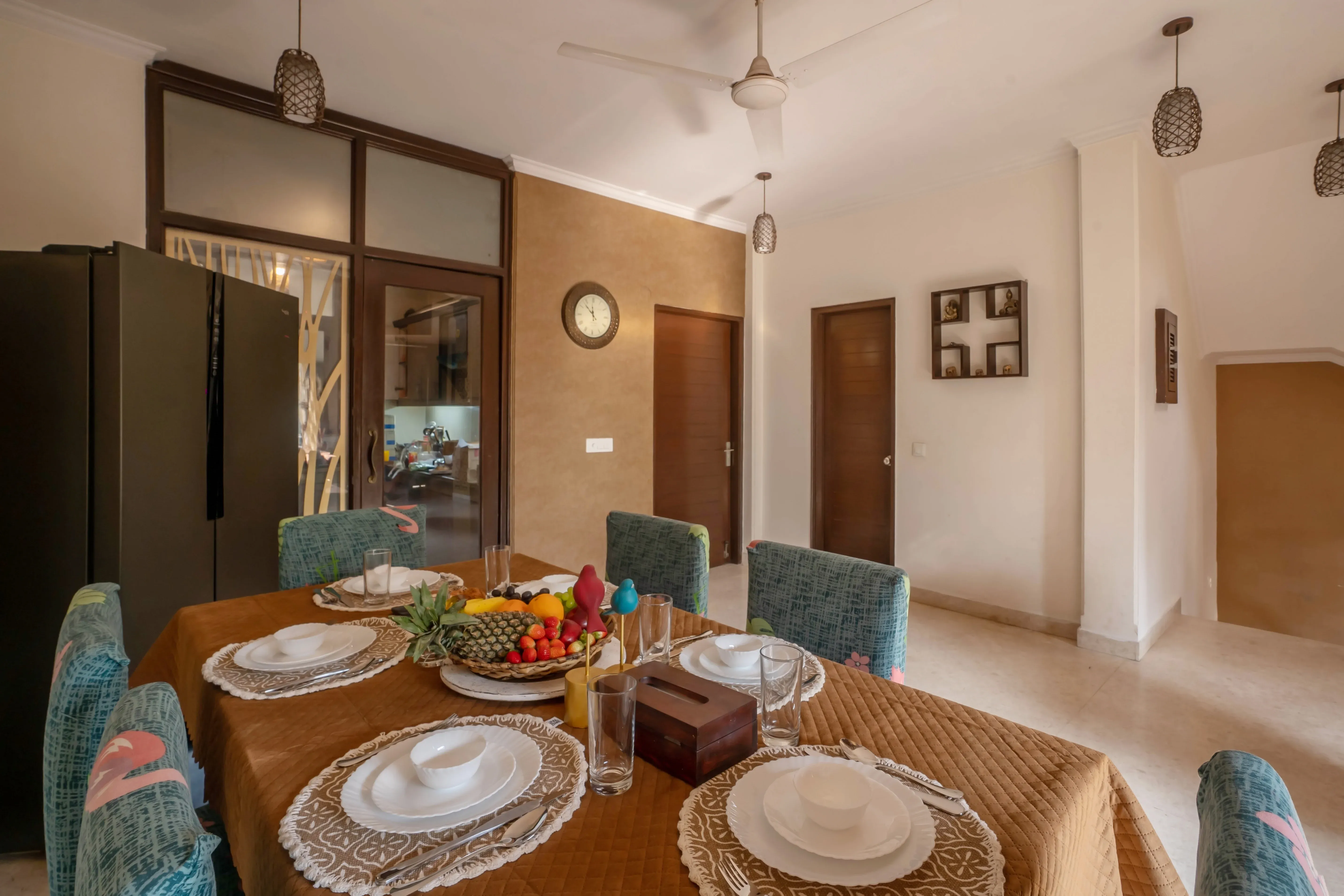 Aravali Woods Villa, Delhi NCR - Dining
