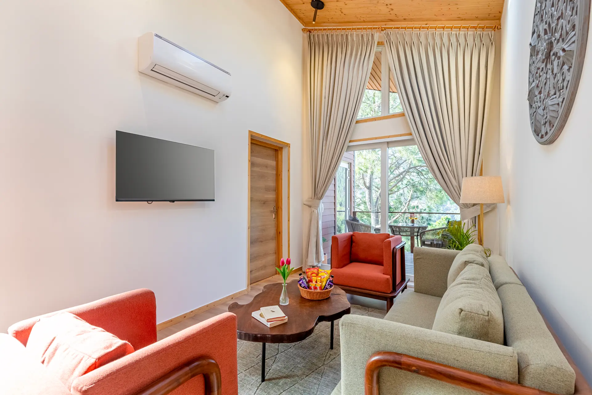 Sirmour Baag Merlot, Kasauli - Living area