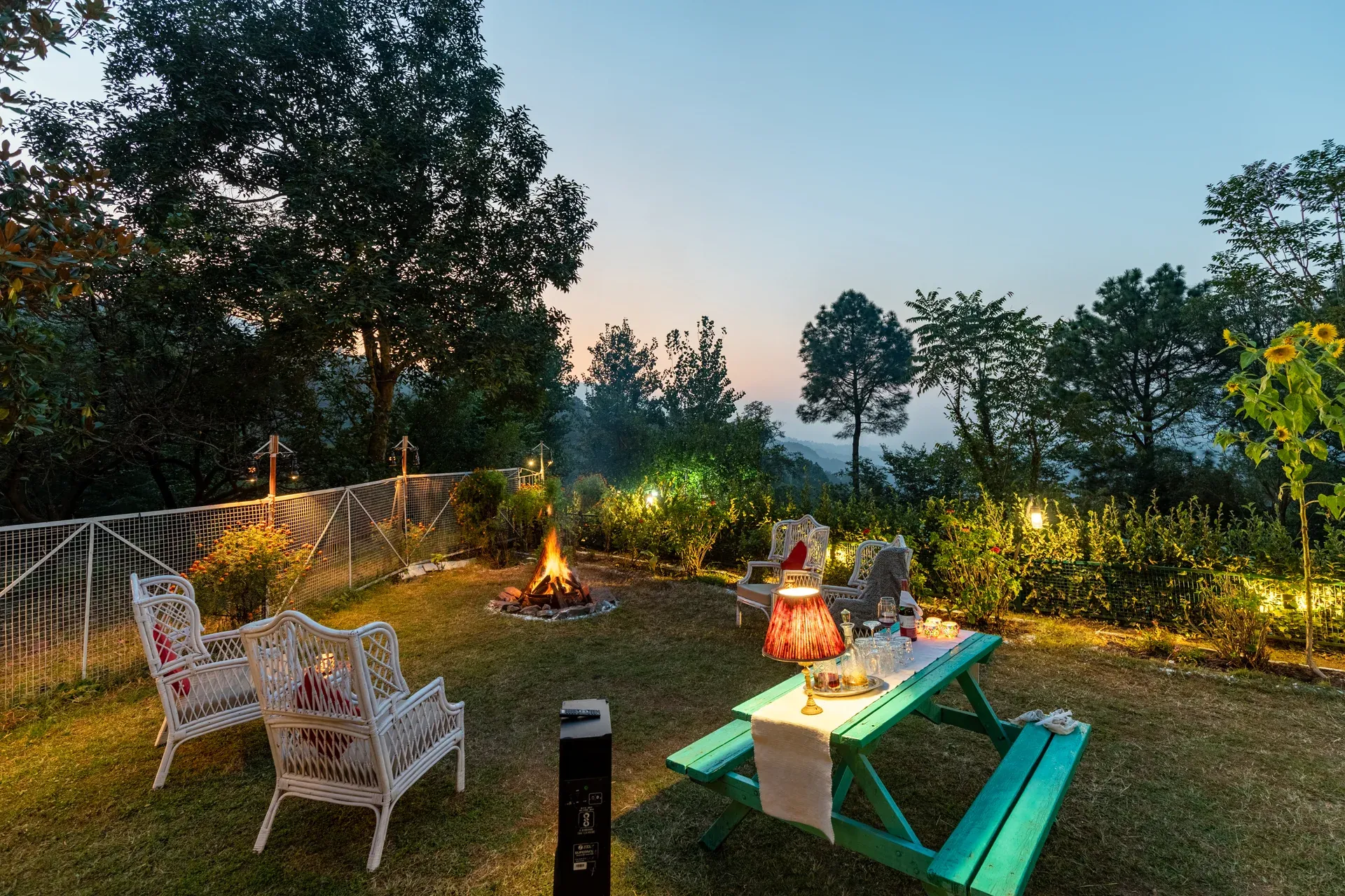Chalet Vie Villa, Kasauli - Bonfire