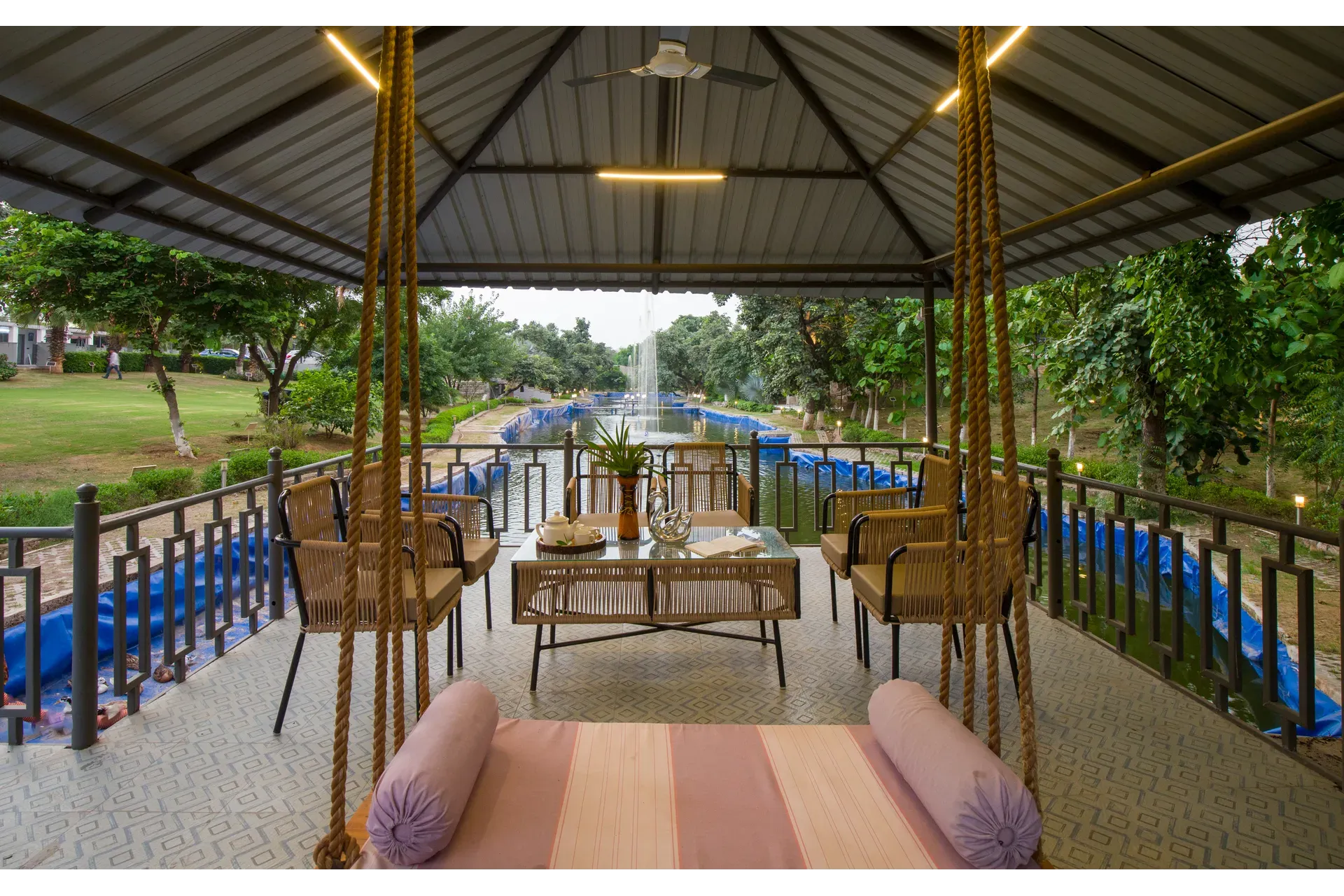 Kaimalgarh Farmstay | Pet–friendly 5-BHK Retreat With Pond, Private Pool, Gazebo & Garden