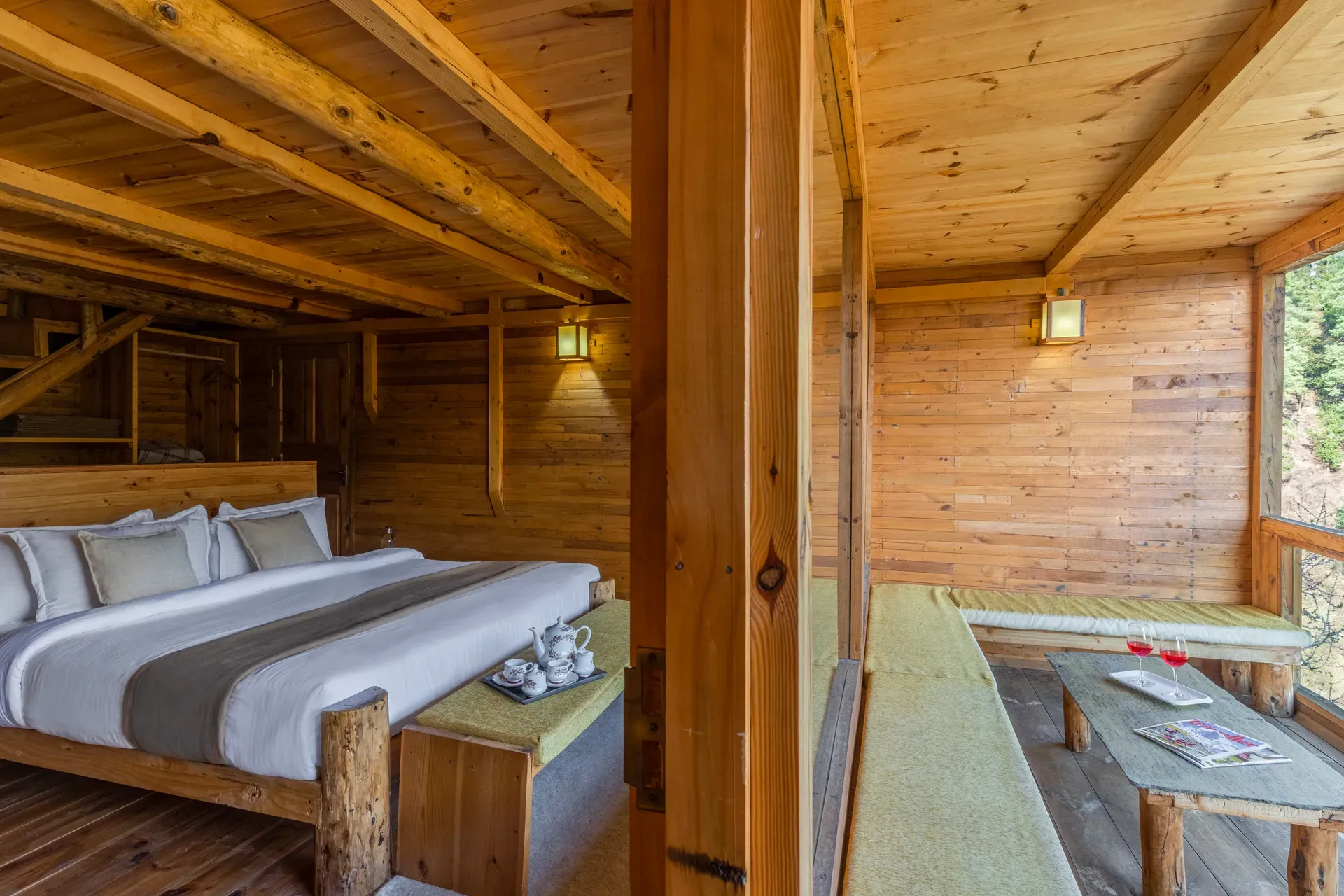 Skylounge Villa, Shimla - Bedroom